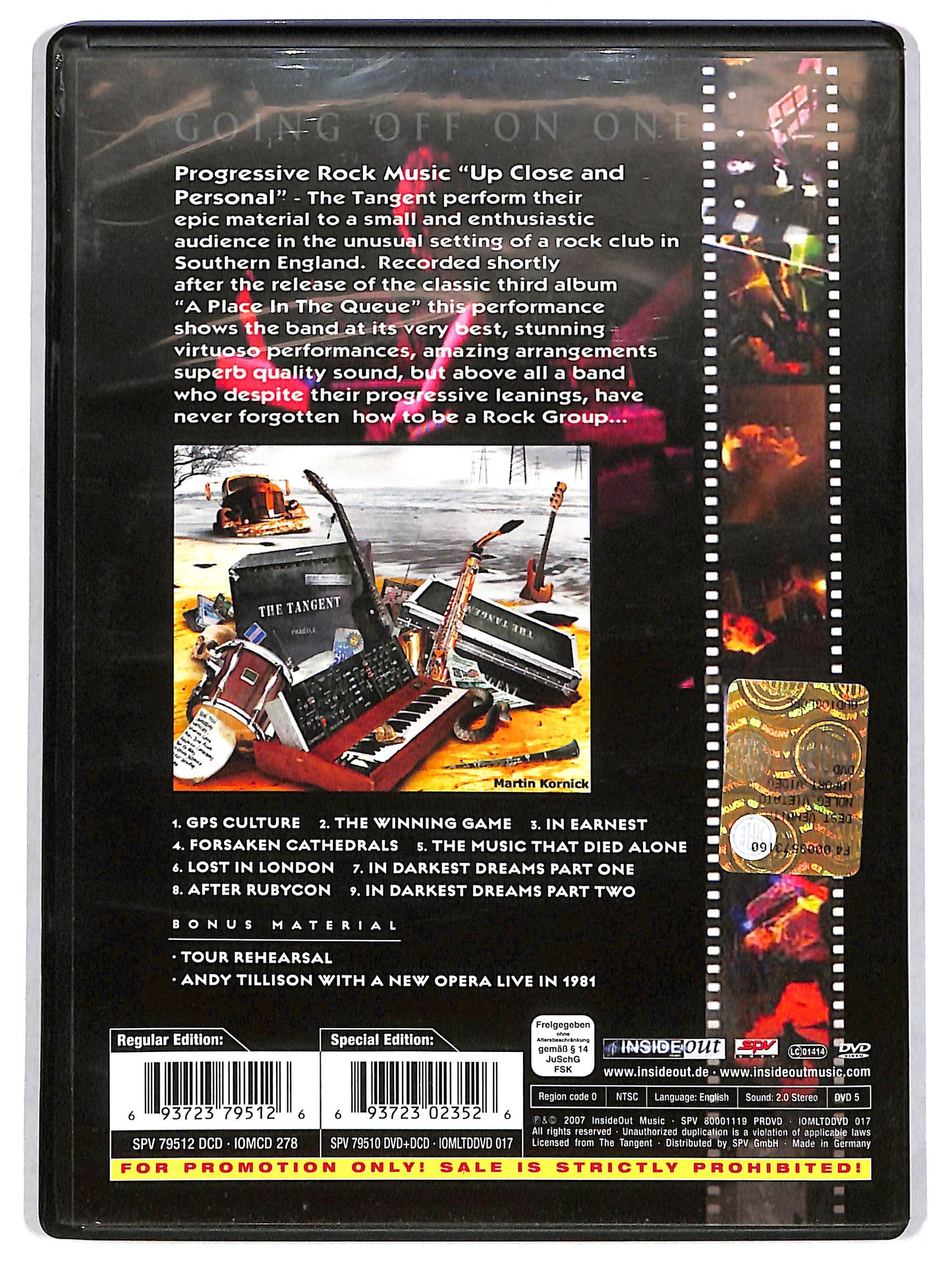 EBOND The Tangent – Going Off On One DVD D668254