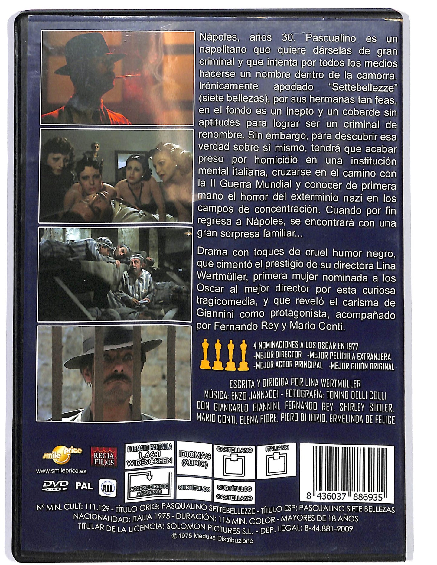 EBOND pascualino siete bellezas  DVD D668434