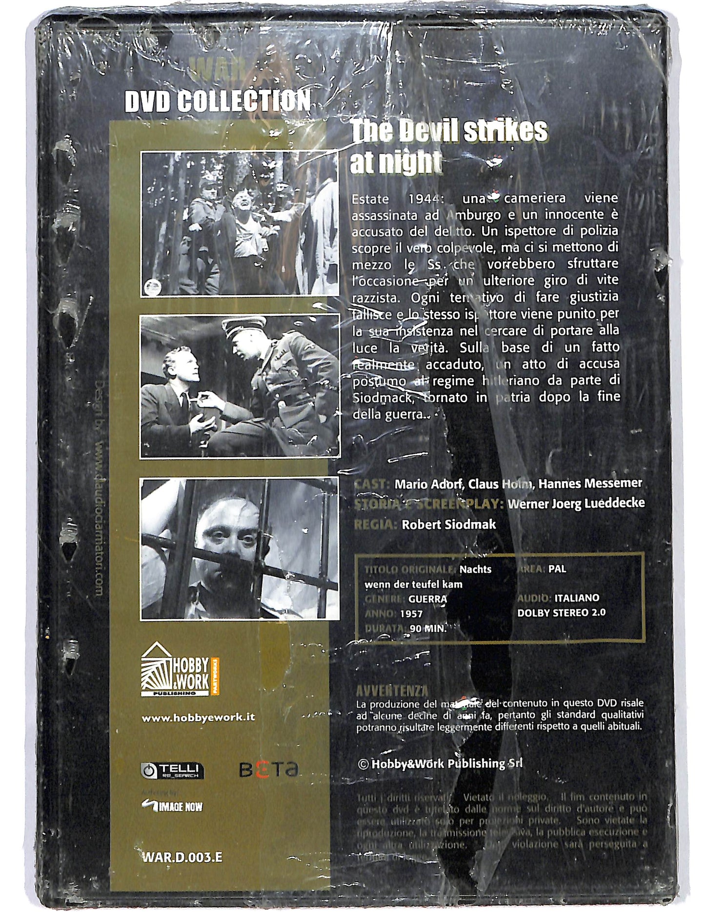EBOND Devil Strikes At Night Il Diavolo Colpisce Di Notte EDITORIALE DVD D668460