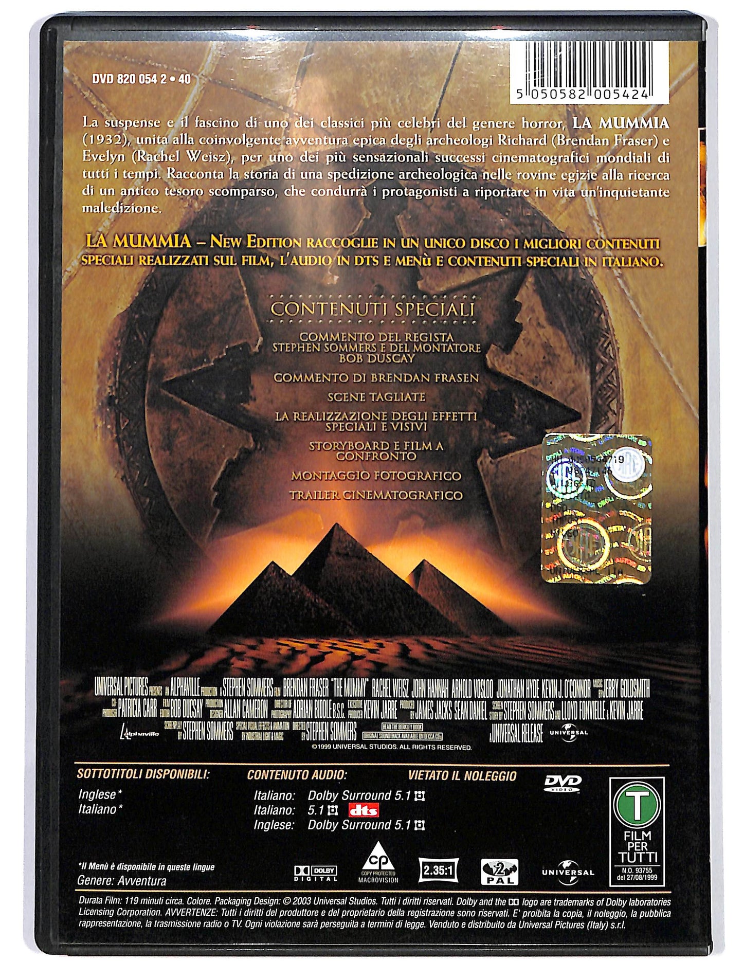 EBOND La Mummia  DVD D668517