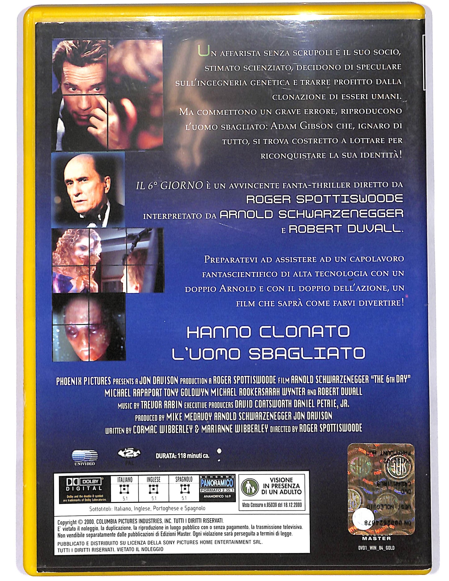 EBOND Il sesto giorno NOLEGGIO DVD D668634