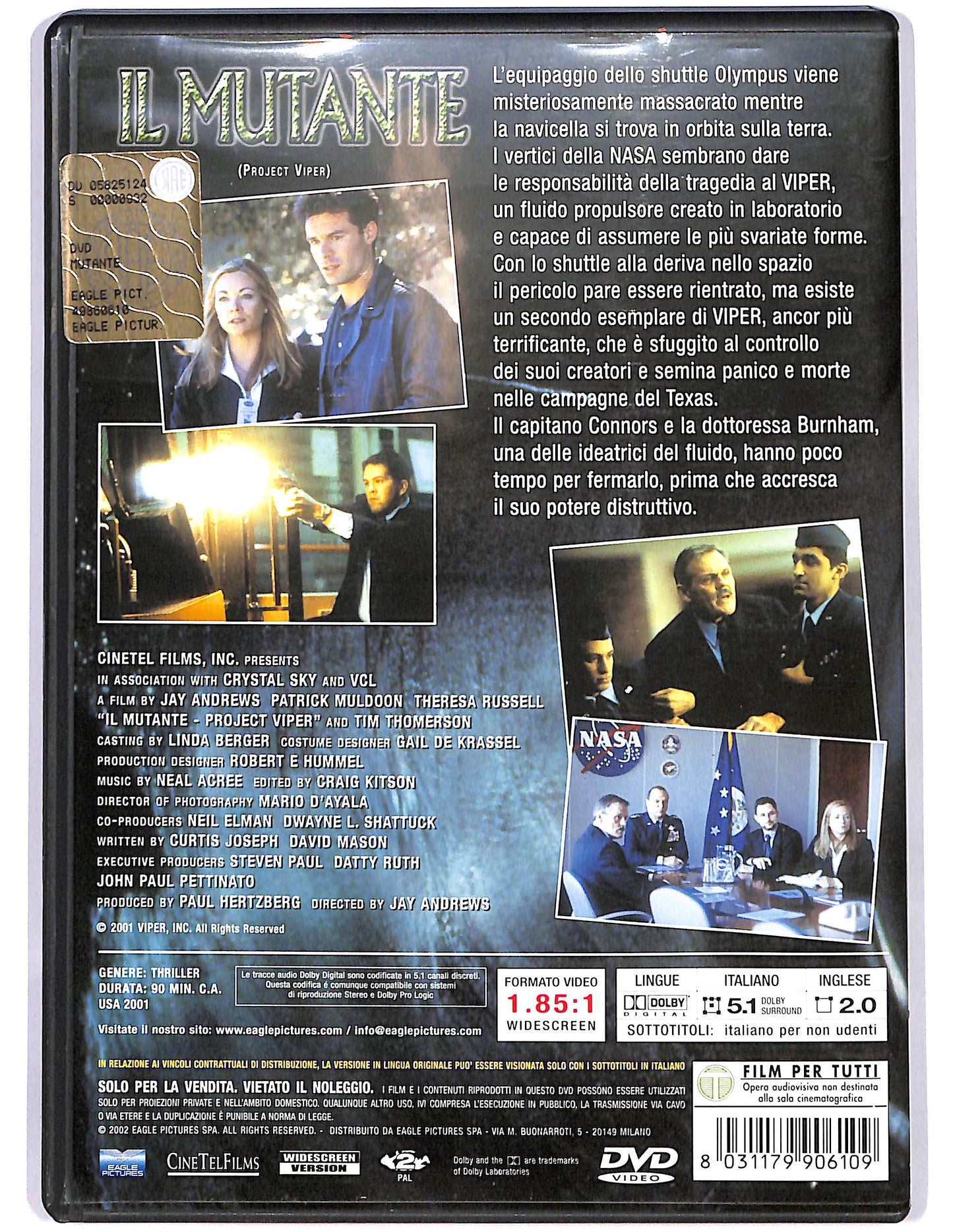 EBOND Il mutante DVD D668649