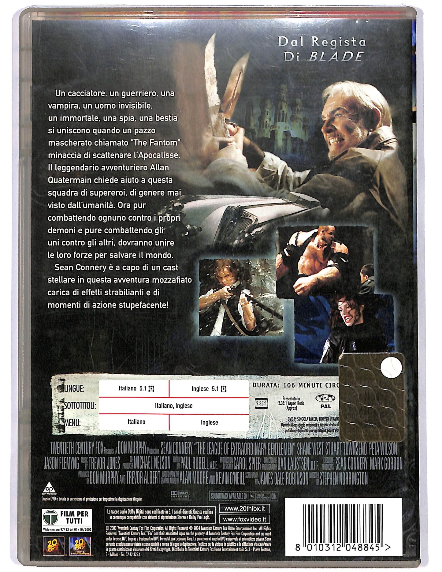 EBOND La Leggenda degli Uomini Straordinari  DVD D668717