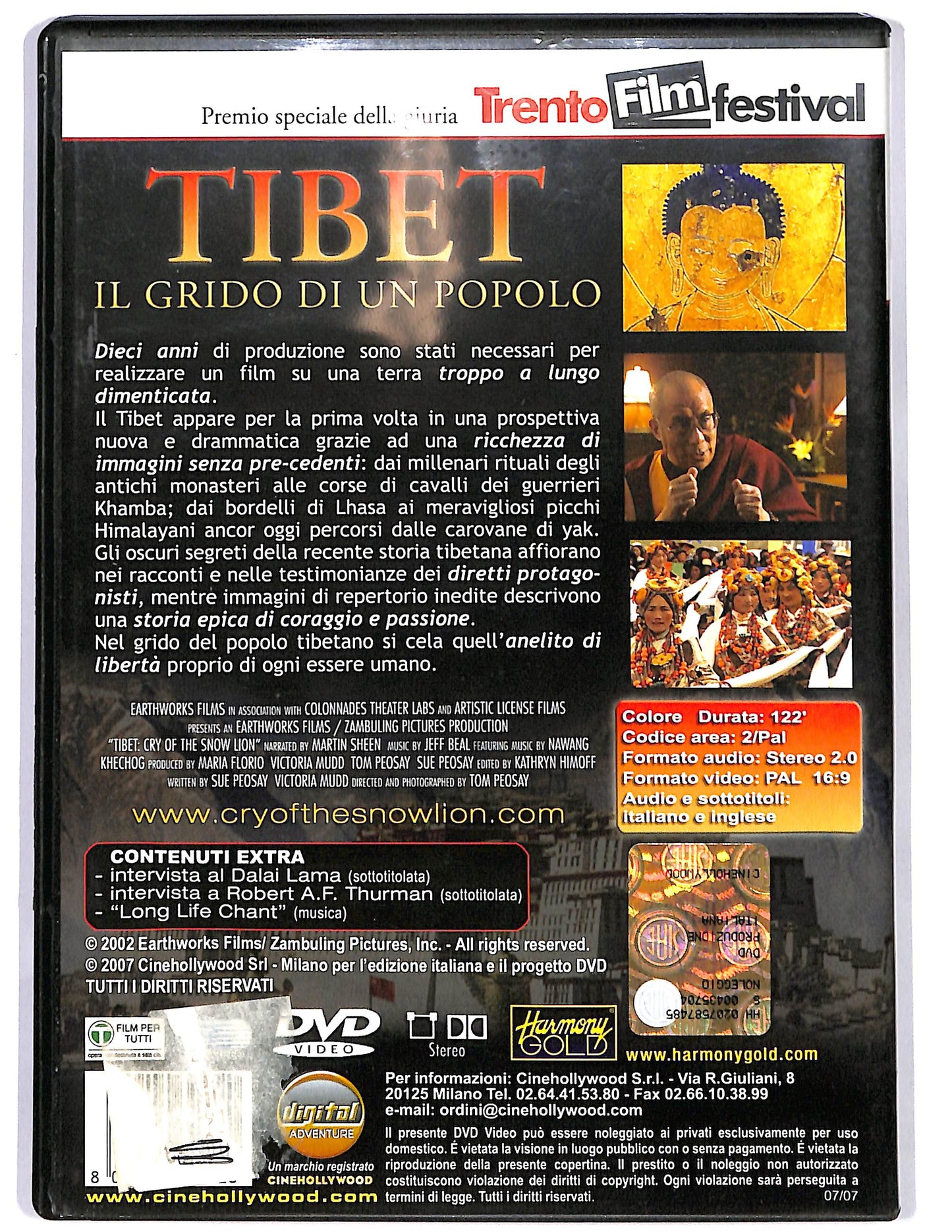 EBOND Tibet  Il Grido Di Un Popolo DVD D668814