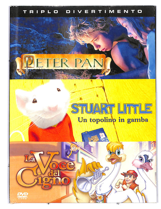 EBOND Peter Pan + Stuart little + La voce del cigno DVD D668949