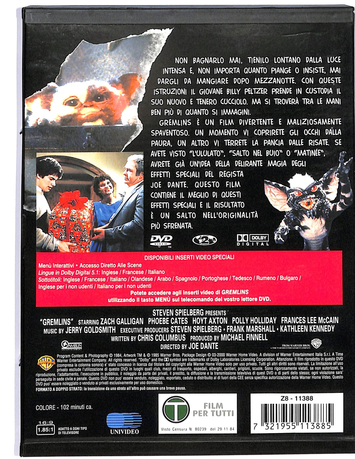 EBOND Gremlins  SNAPPER DVD D669026