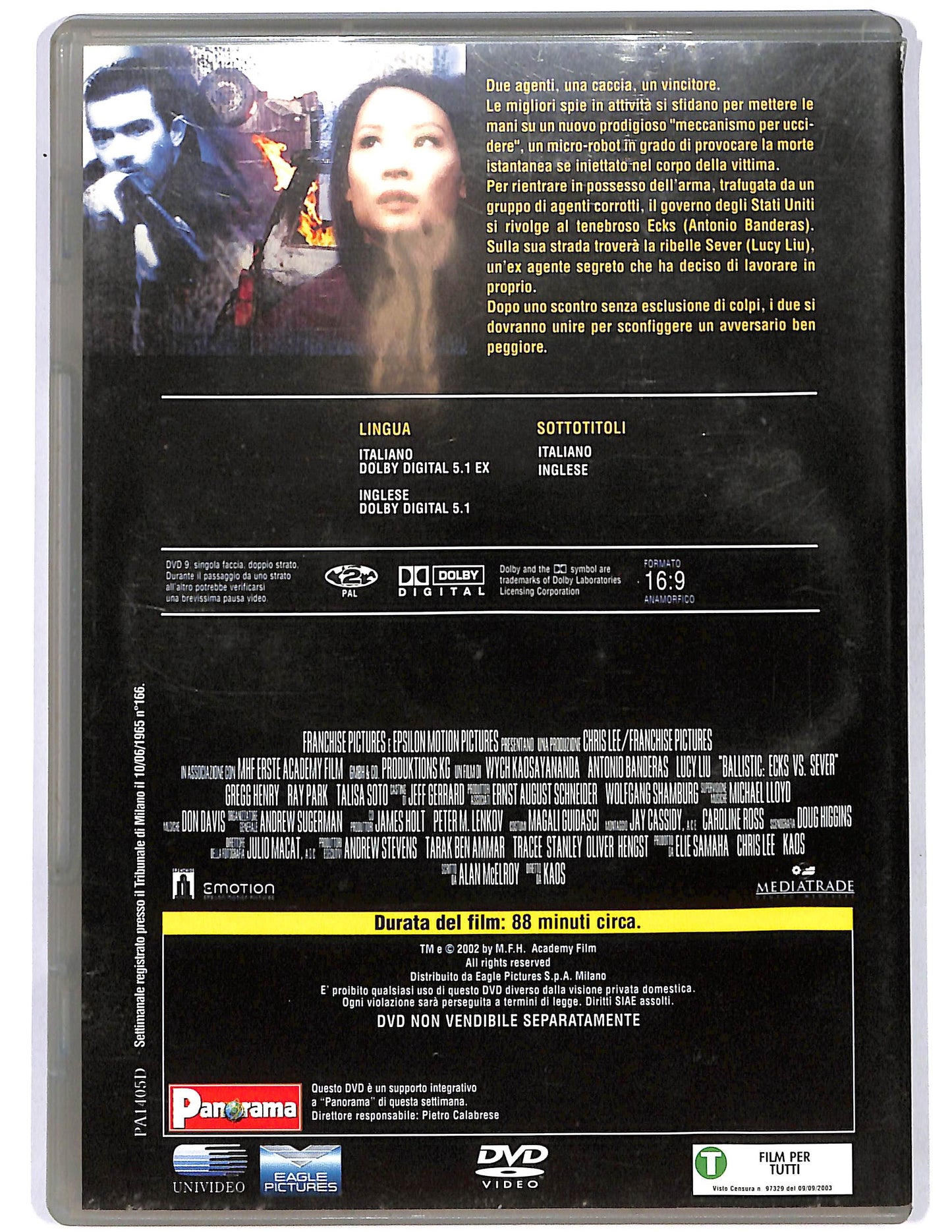 EBOND Ballistic EDITORIALE DVD D669115