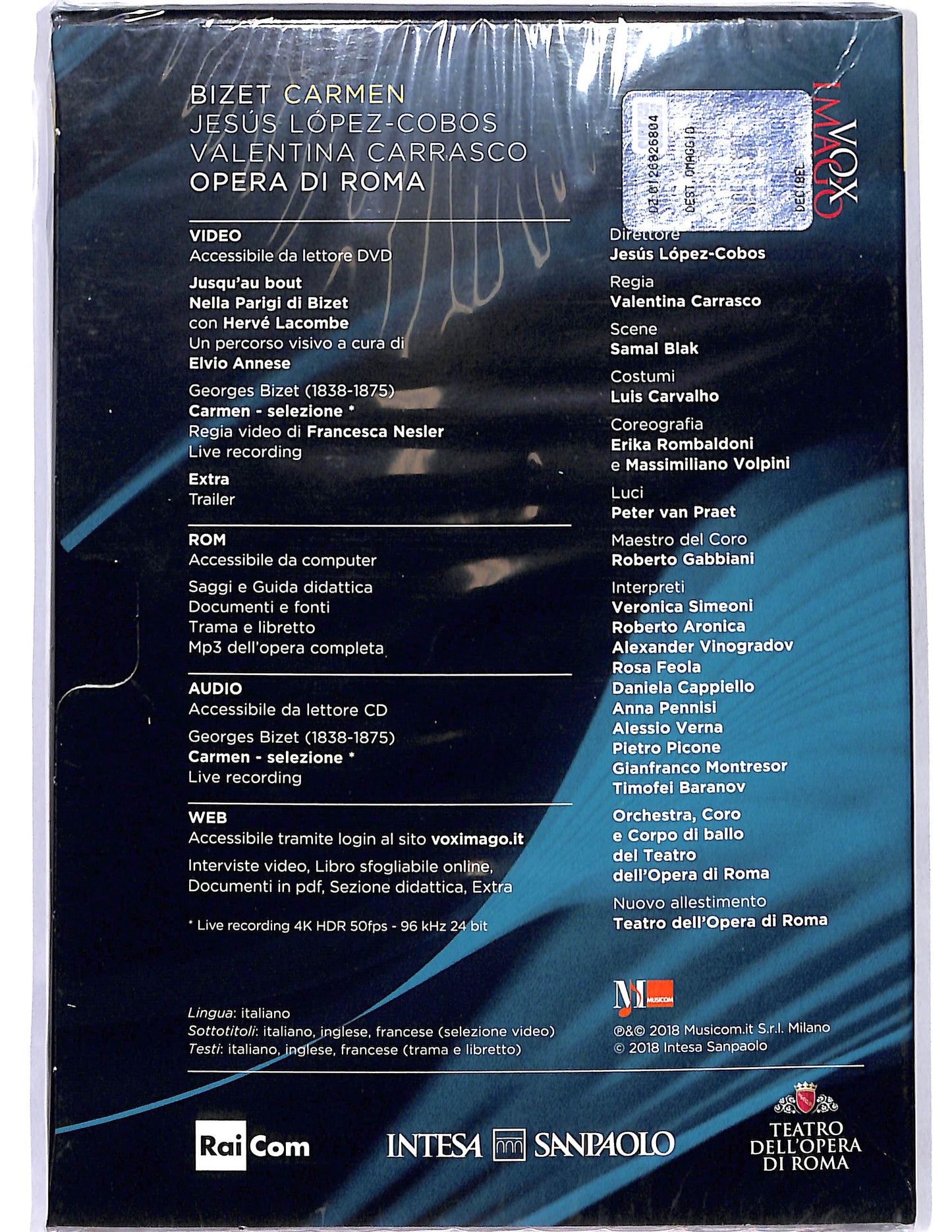 EBOND Bizet Carmen  EDITORIALE DVD D669142