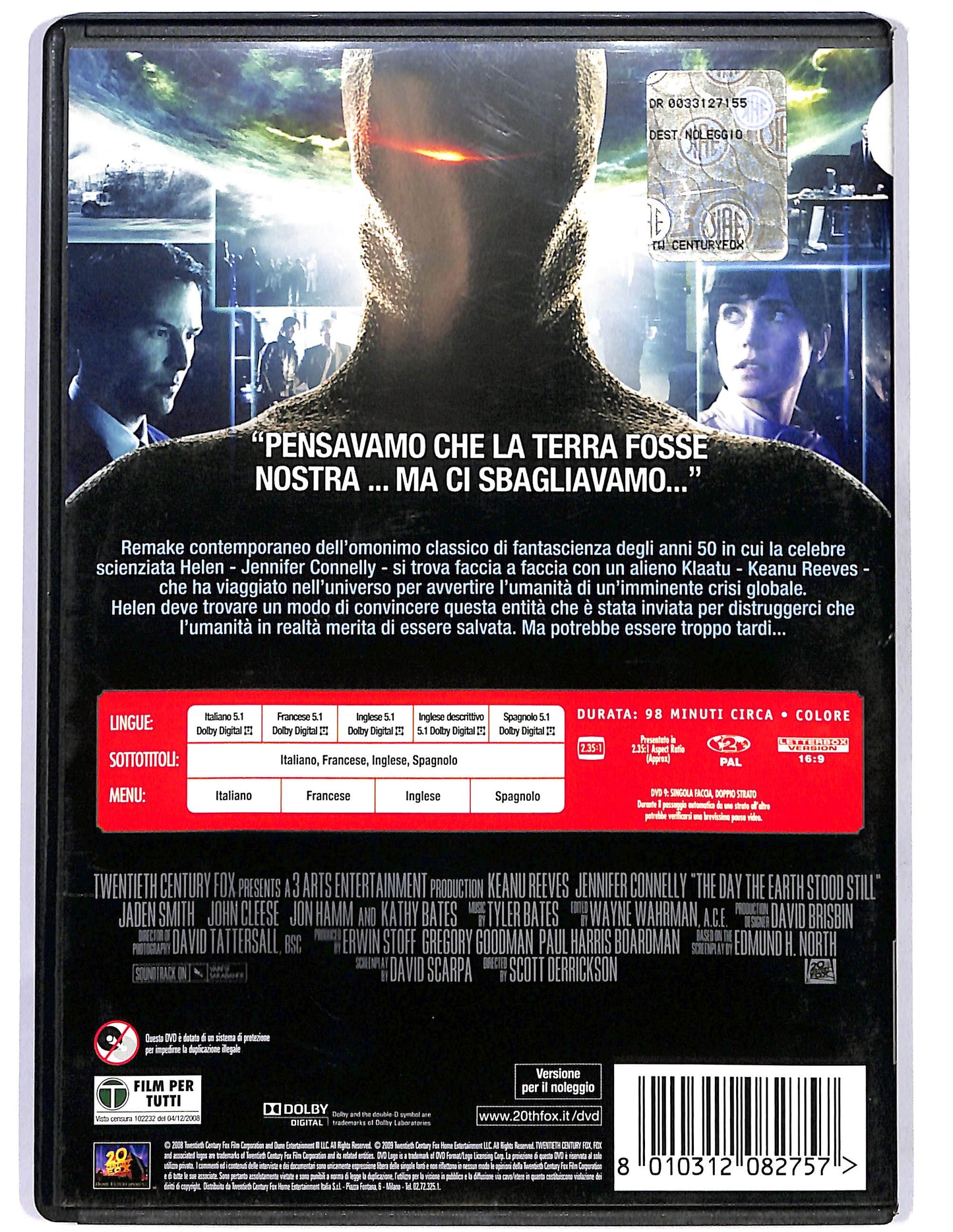EBOND Ultimatum alla Terra NOLEGGIO DVD D669360