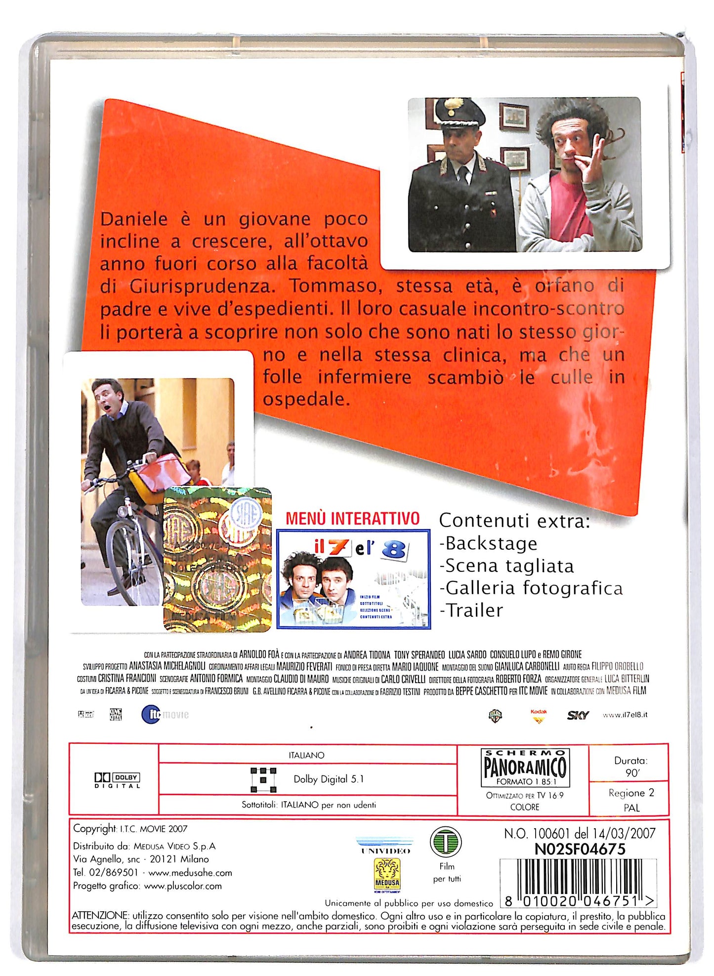 EBOND il 7 e l'8 DVD D669503