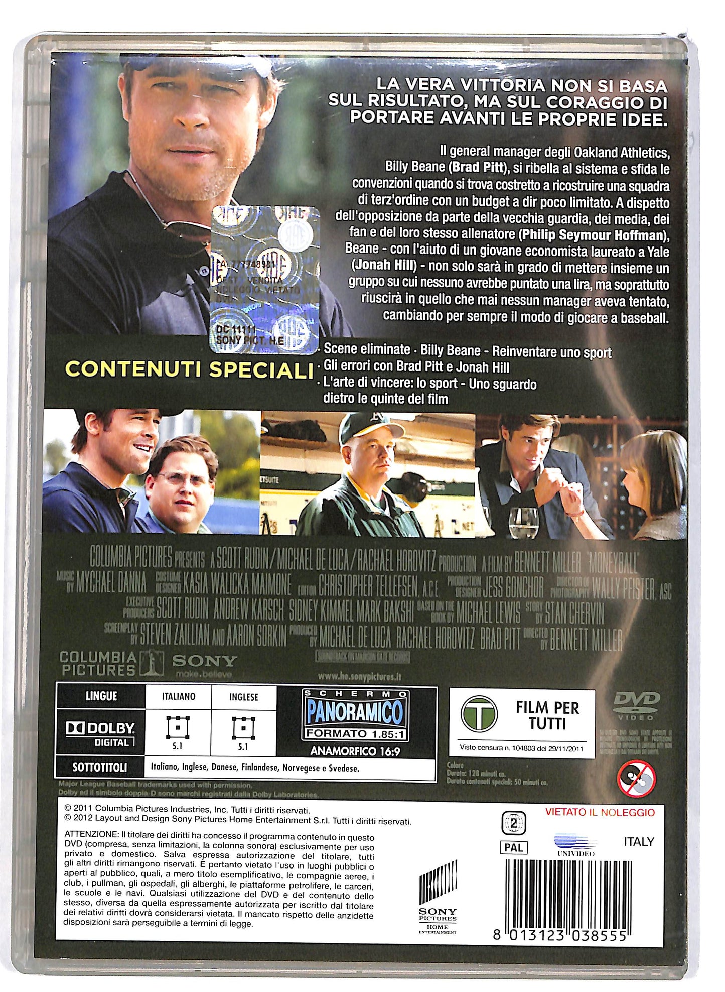 EBOND Moneyball L'arte di vincere  DVD D669506