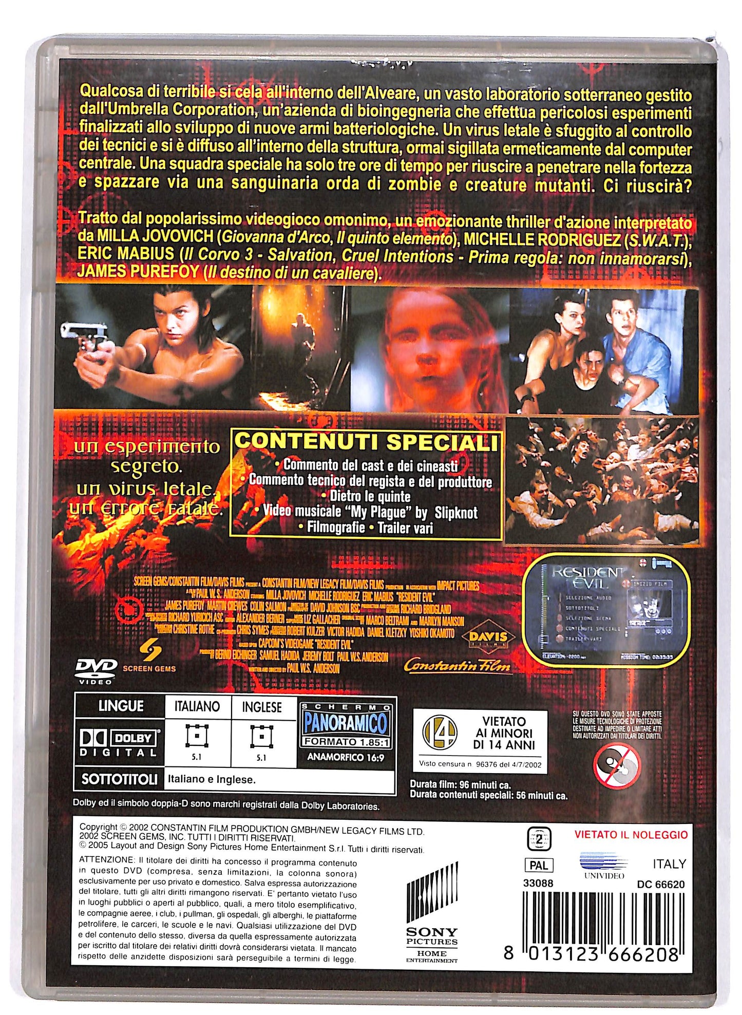 EBOND Resident Evil DVD D669551