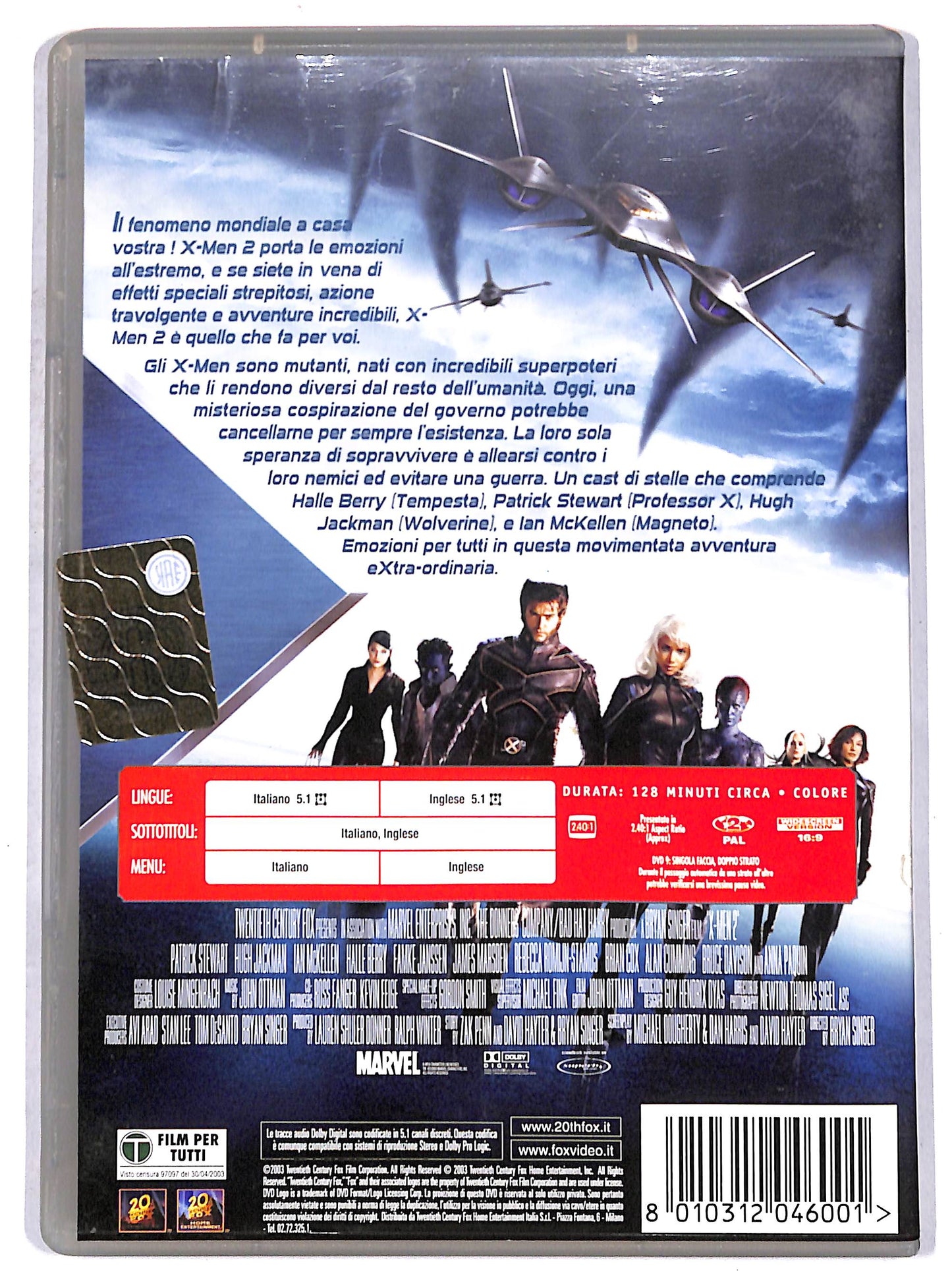 EBOND x - men 2 DVD D669627