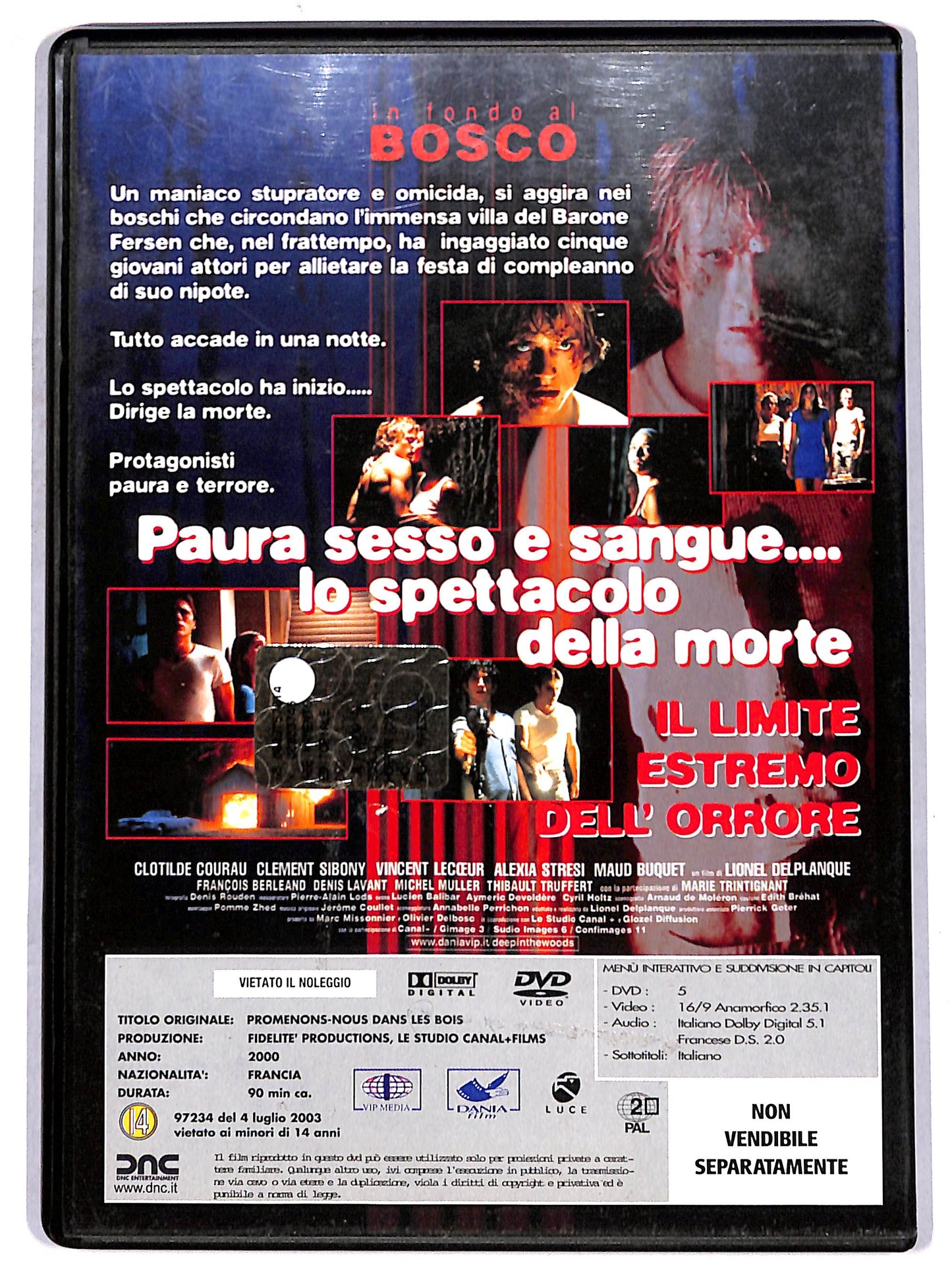 EBOND in fondo al bosco deep in the woods  EDITORIALE DVD D669661