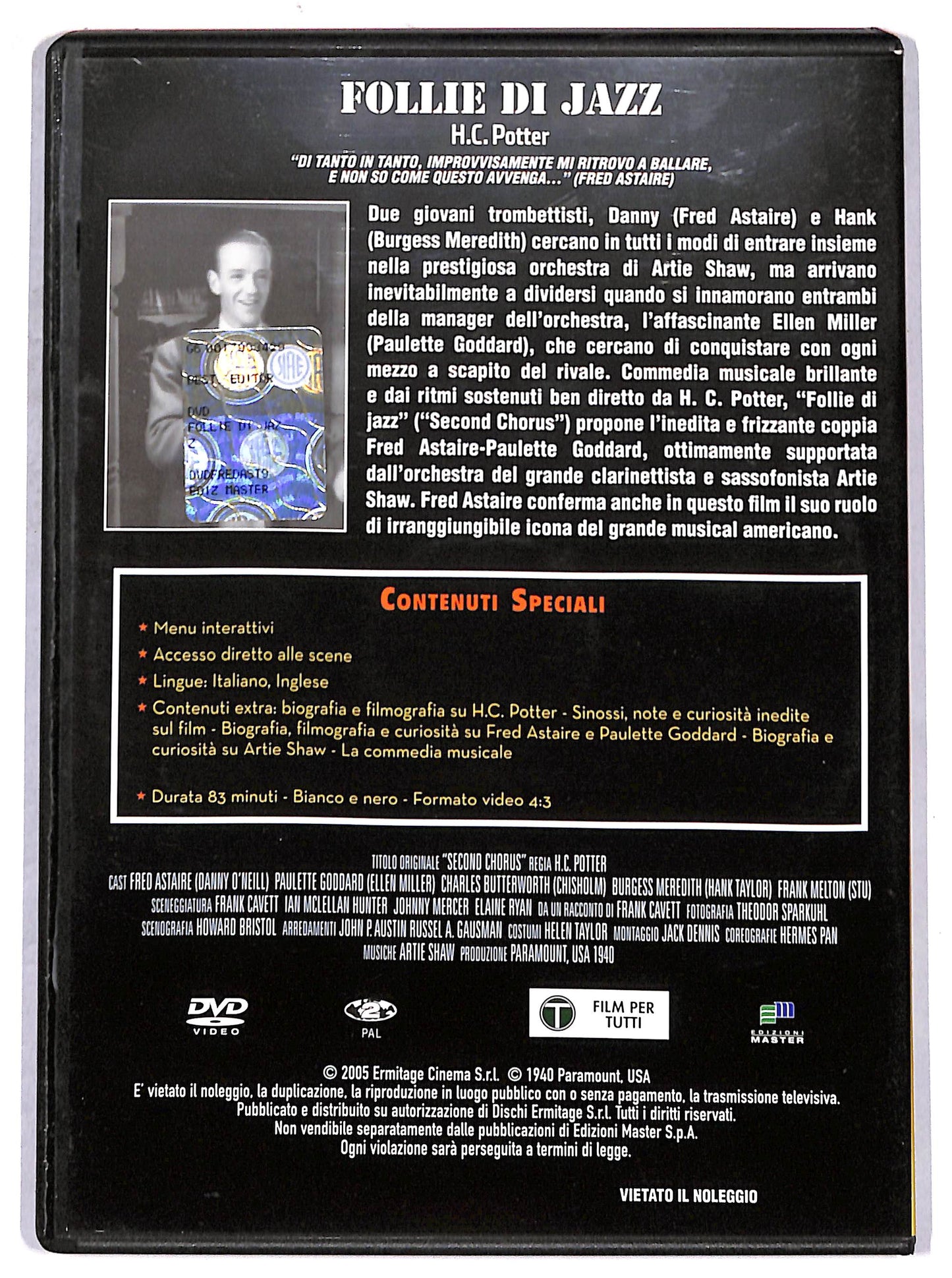 EBOND Follie di jazz  EDITORIALE DVD D669717