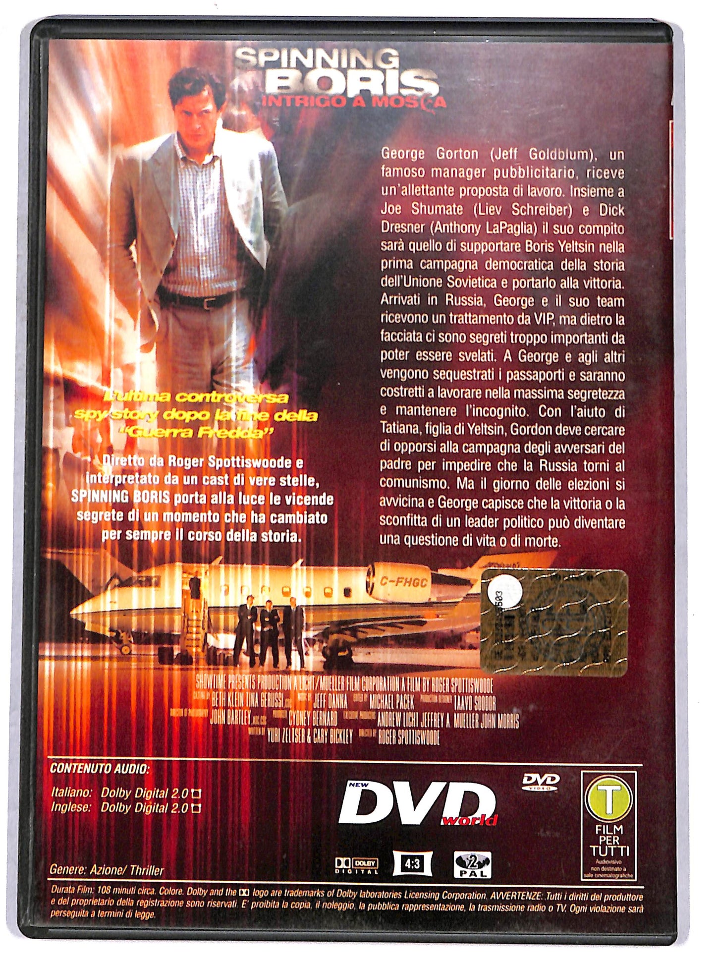 EBOND Spinning Boris - Intrigo a Mosca  EDITORIALE DVD D669760