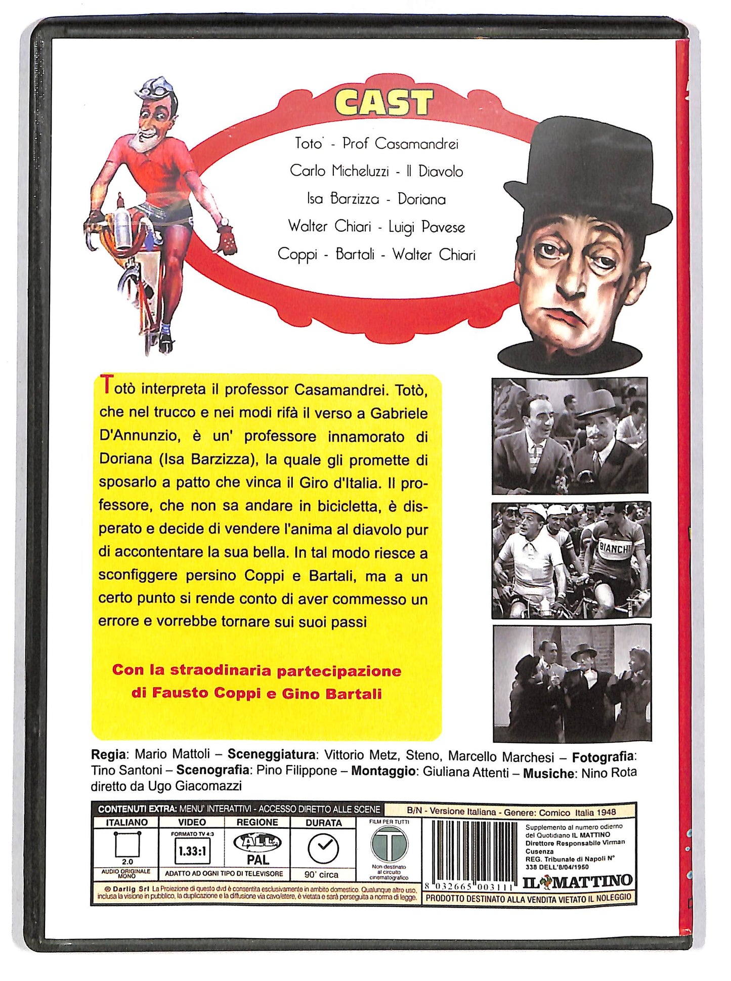 EBOND Toto al Giro d'Italia  EDITORIALE  DVD D669805