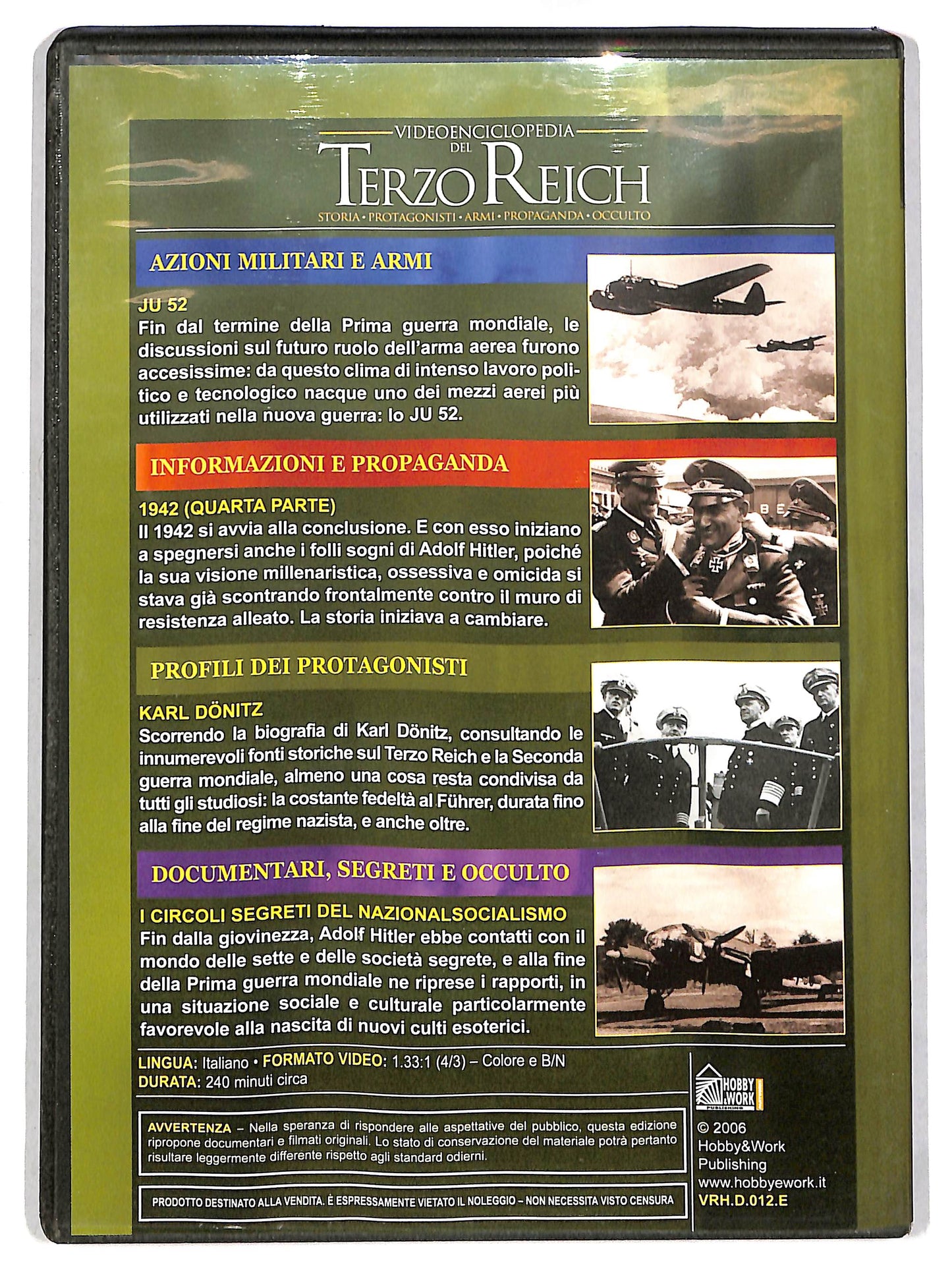 EBOND Videoenciclopedia del Terzo Reich Vol 12 EDITORIALE DVD D669840