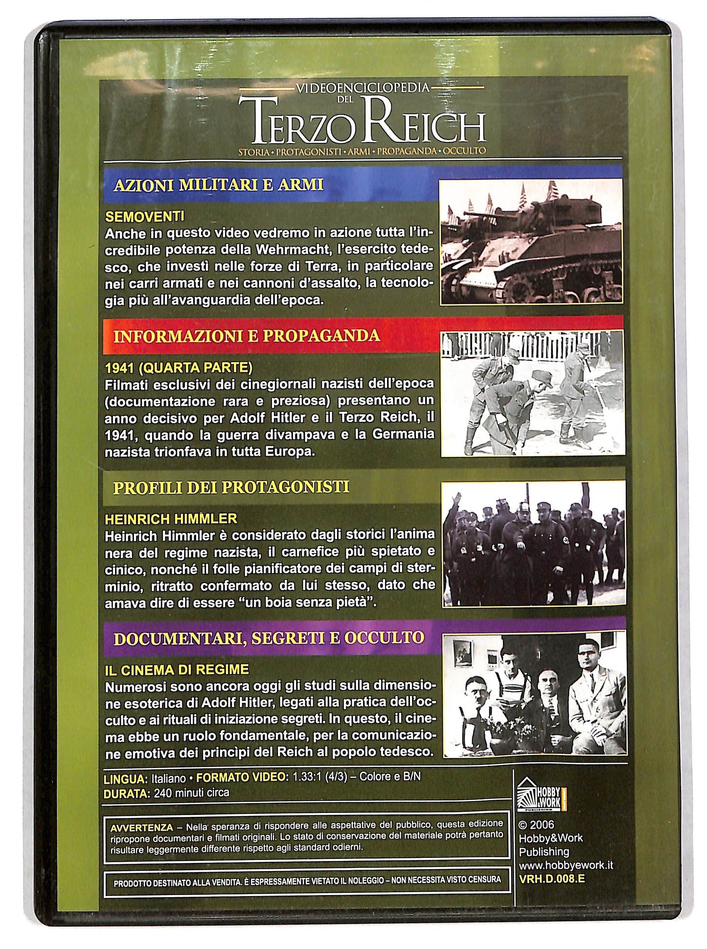 EBOND Videoenciclopedia del Terzo Reich Vol 8 EDITORIALE DVD D669843