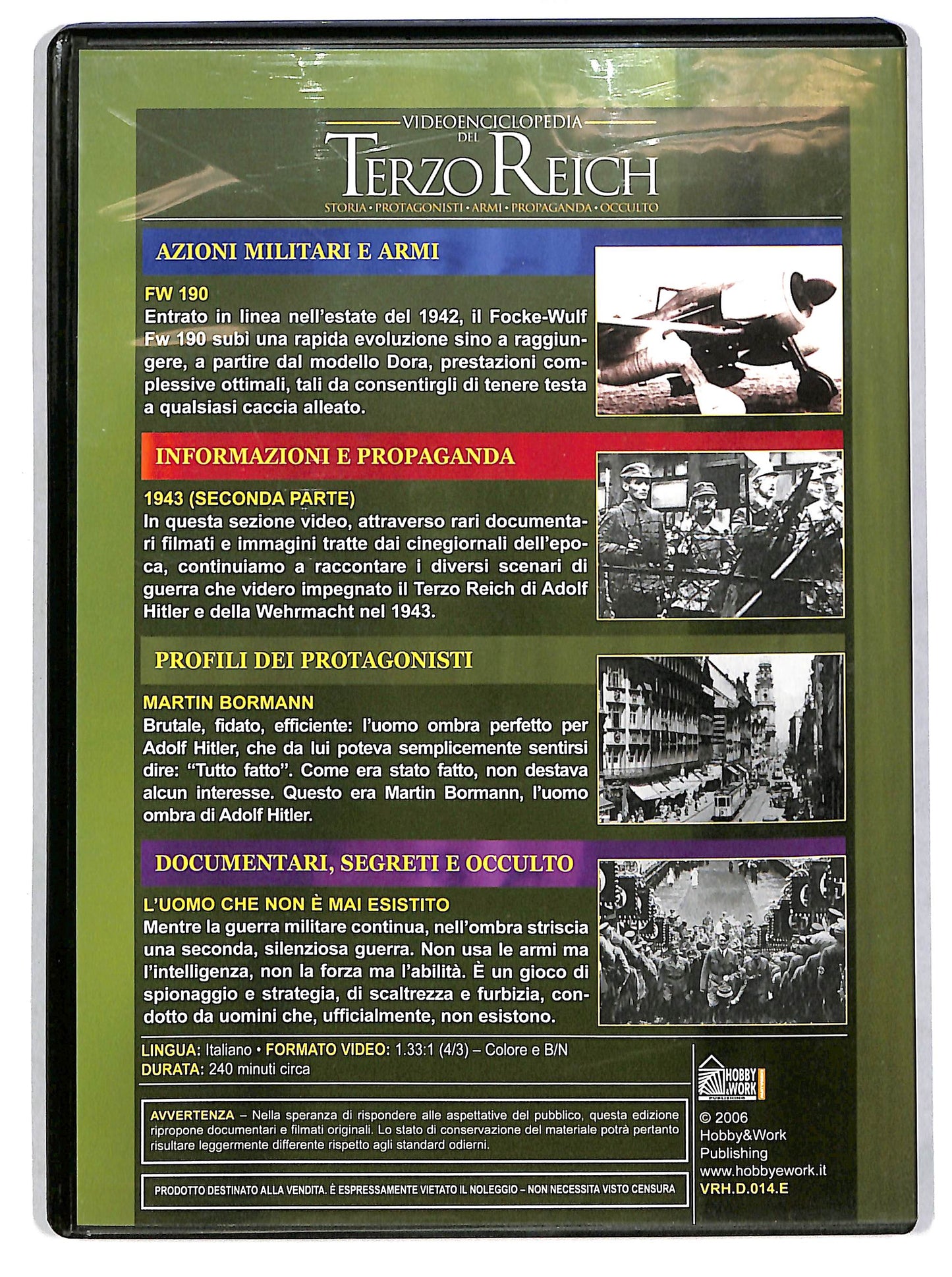 EBOND Videoenciclopedia del Terzo Reich Vol 14 EDITORIALE DVD D669856