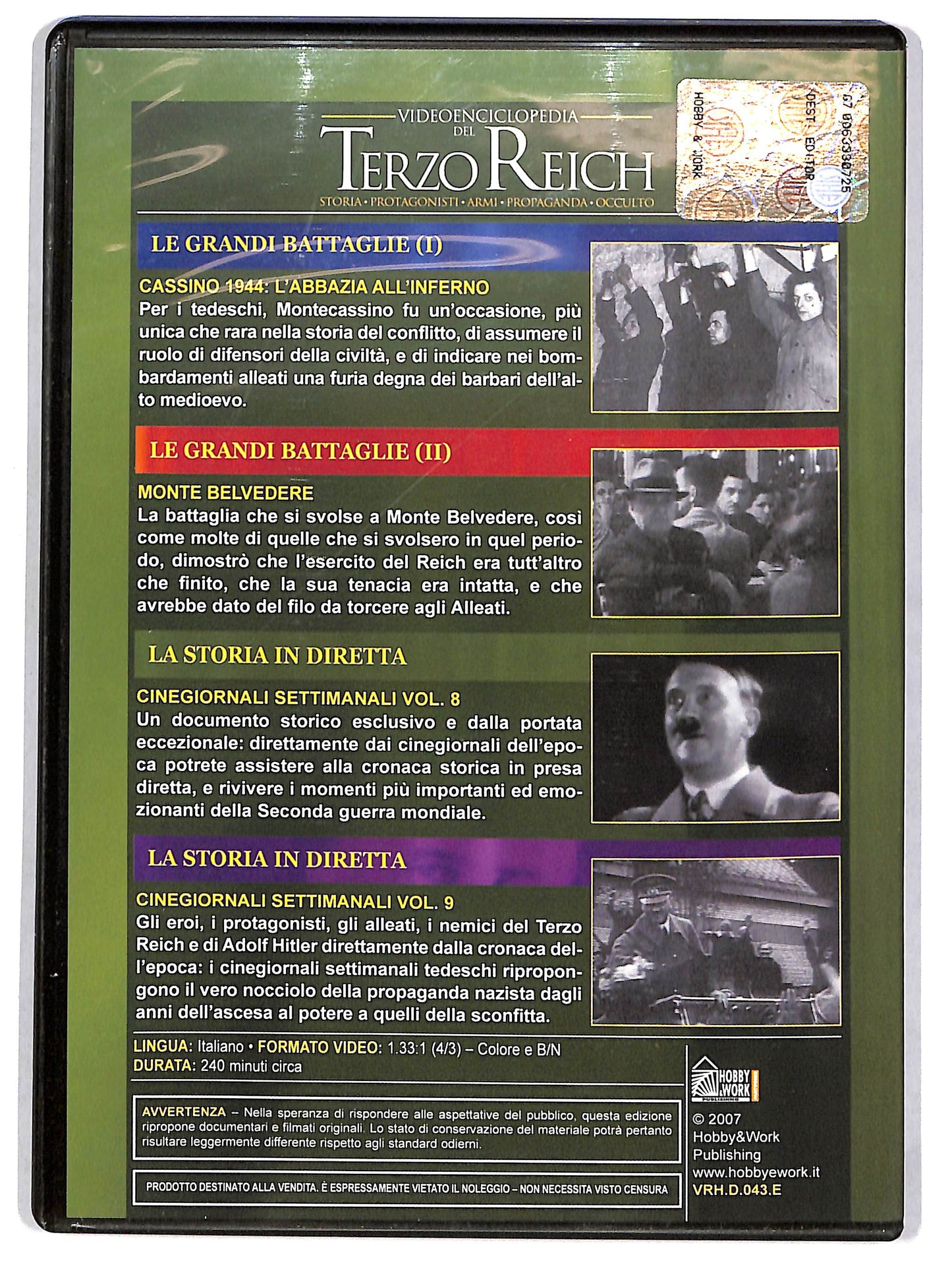 EBOND Videoenciclopedia del Terzo Reich Vol 43 EDITORIALE DVD D670108