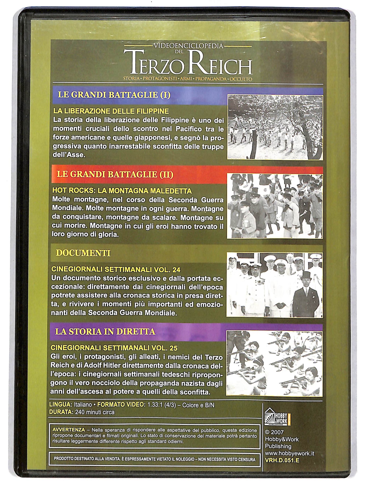 EBOND Videoenciclopedia del Terzo Reich Vol 51 EDITORIALE DVD D670111