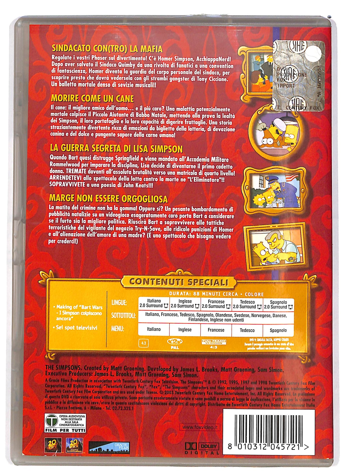 EBOND I Simpson -  Bart Wars colpiscono ancora  DVD D670432
