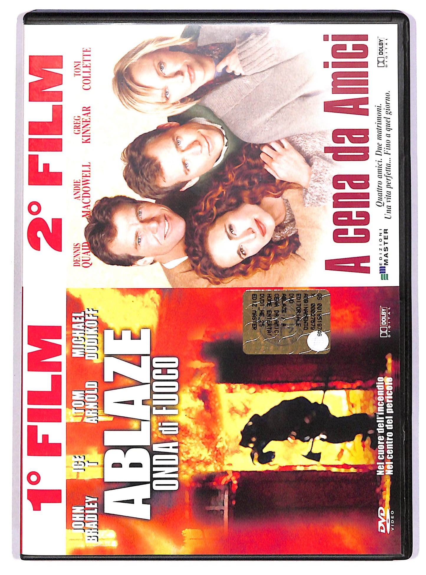 EBOND Ablaze - Onda di fuoco + A cena da amici (Combo) EDITORIALE DVD D670512