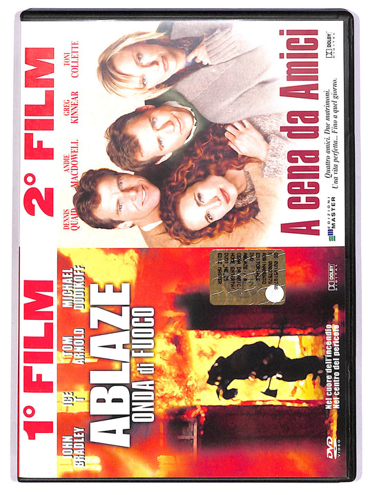 EBOND Ablaze - Onda di fuoco + A cena da amici (Combo) EDITORIALE DVD D670512