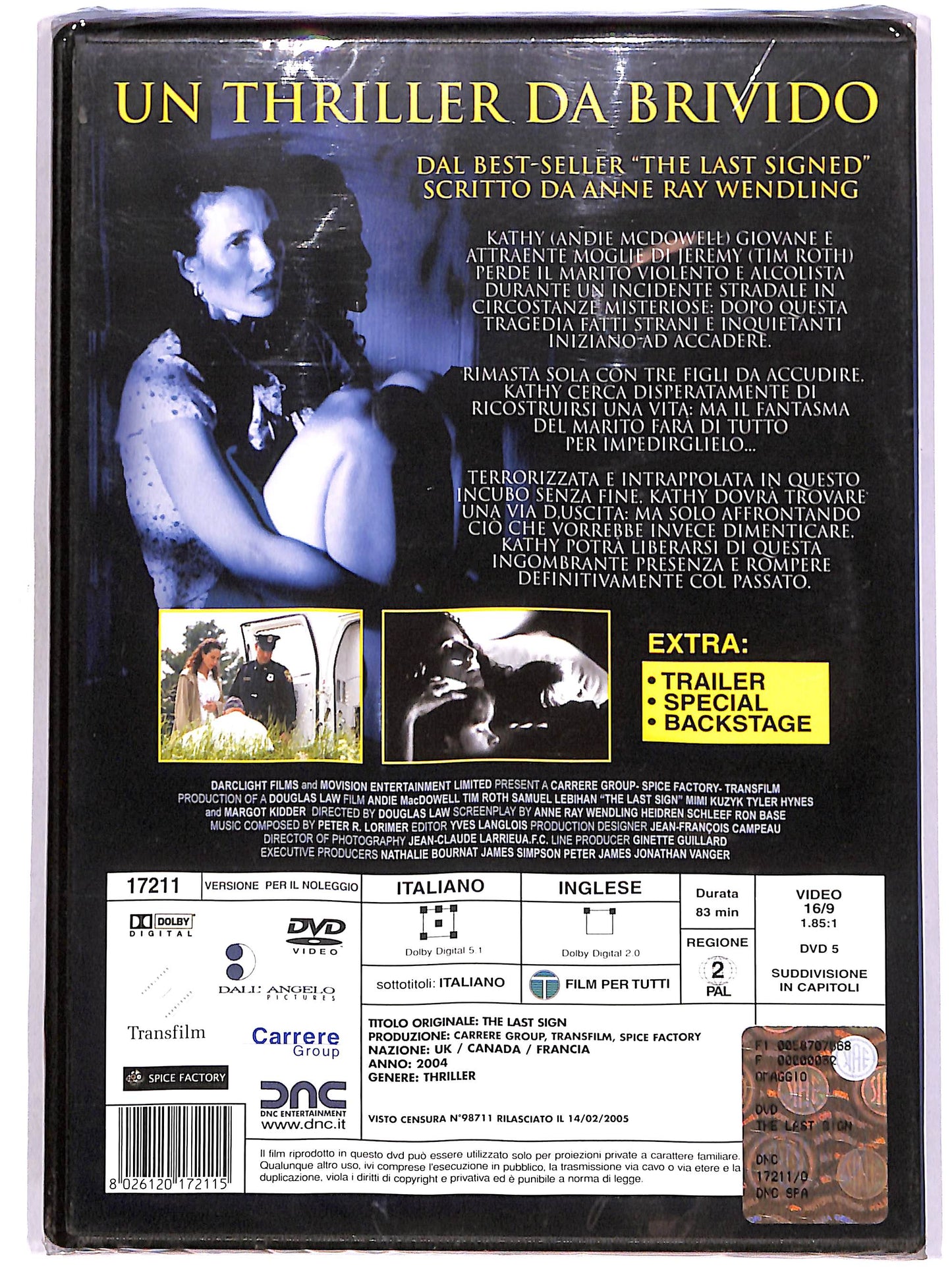 EBOND The Last Sign NOLEGGIO DVD D670701
