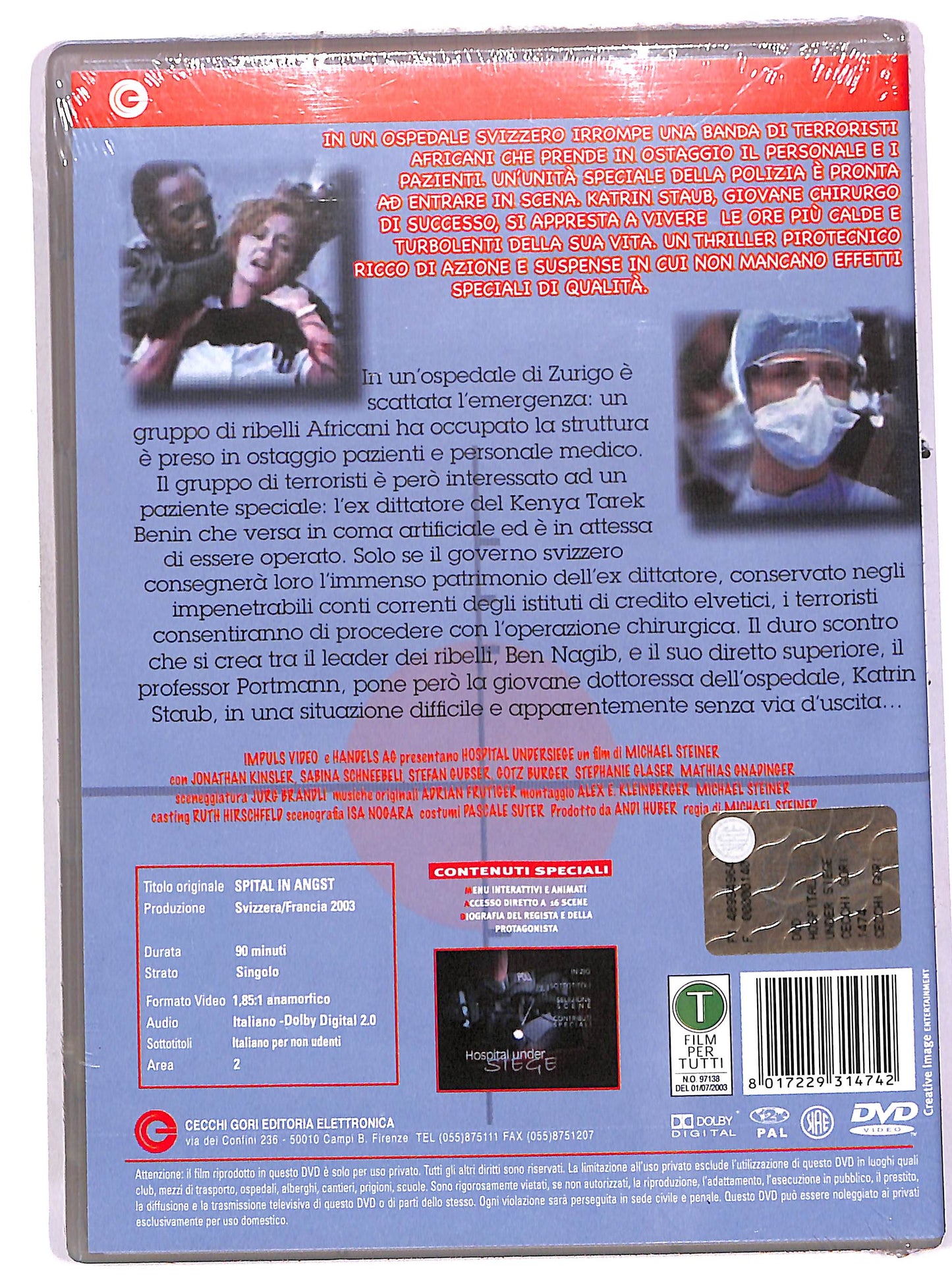 EBOND Hospital Under Siege DVD D670706