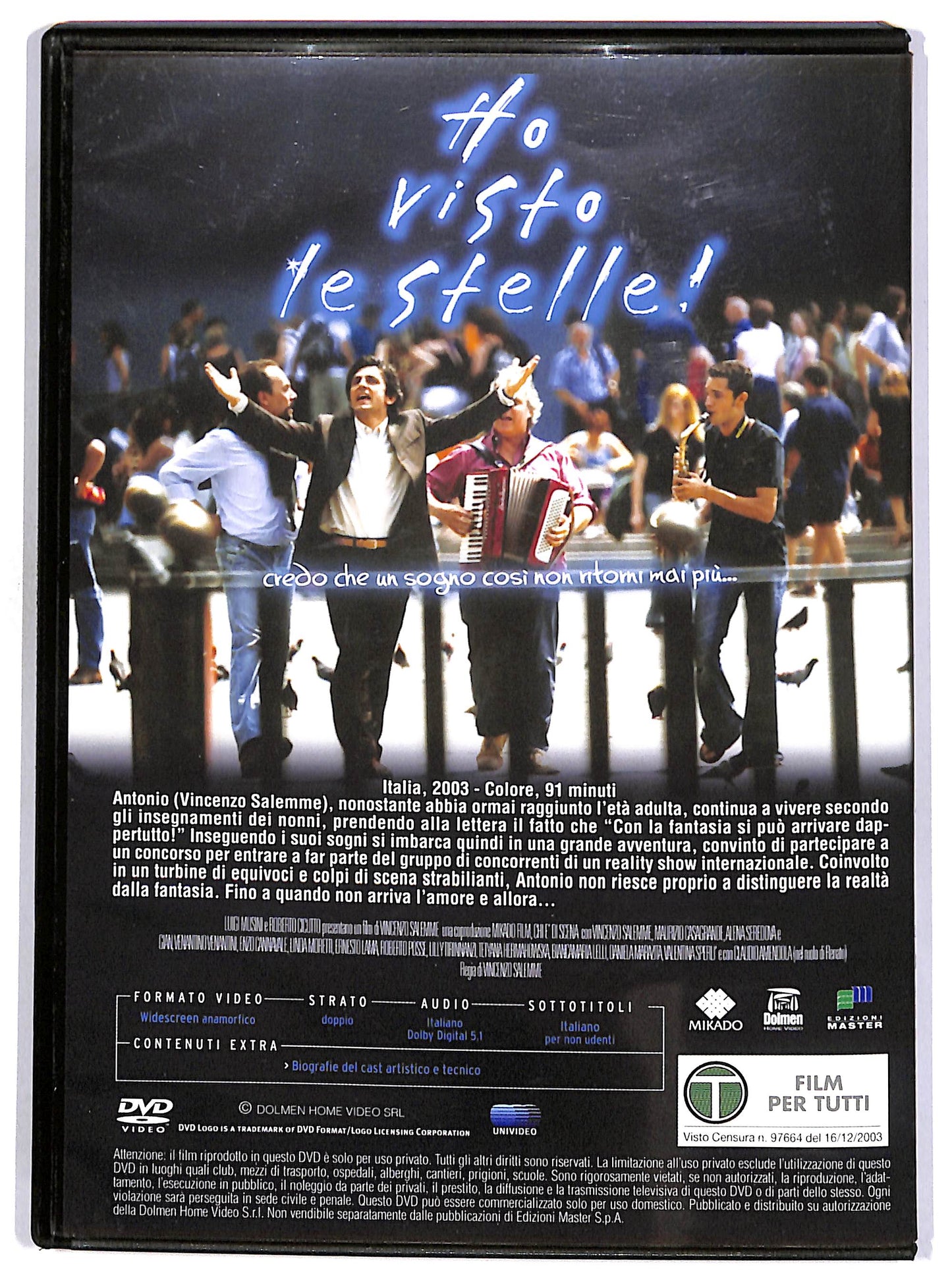 EBOND Ho visto le stelle! EDITORIALE DVD D670829