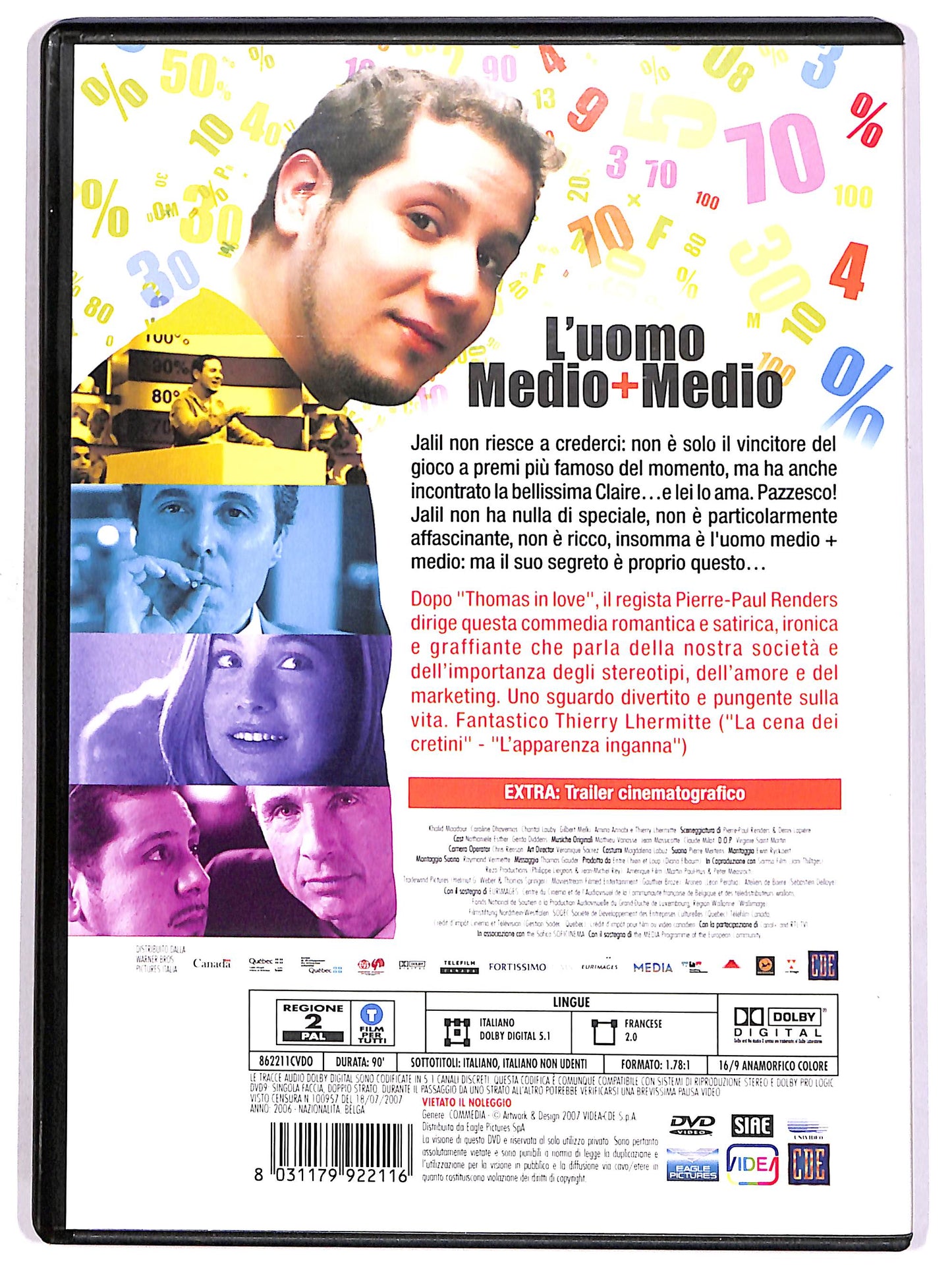EBOND L'uomo medio + medio DVD D671027