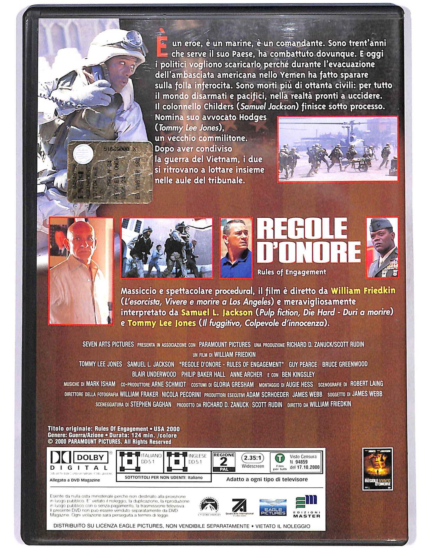 EBOND Regole d'onore EDITORIALE DVD D671849