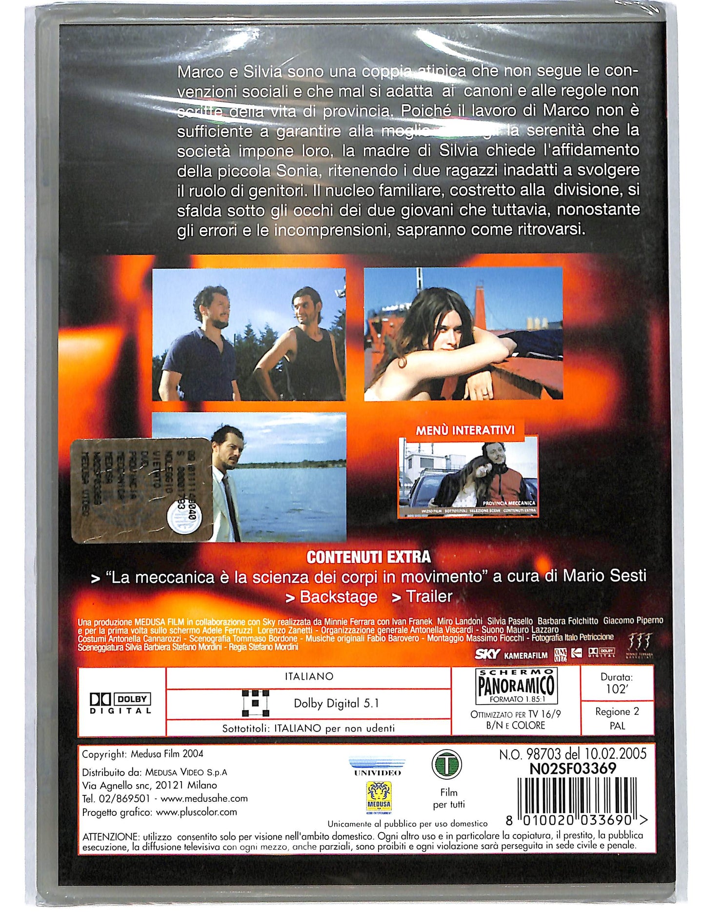 EBOND Provincia meccanica DVD D672058