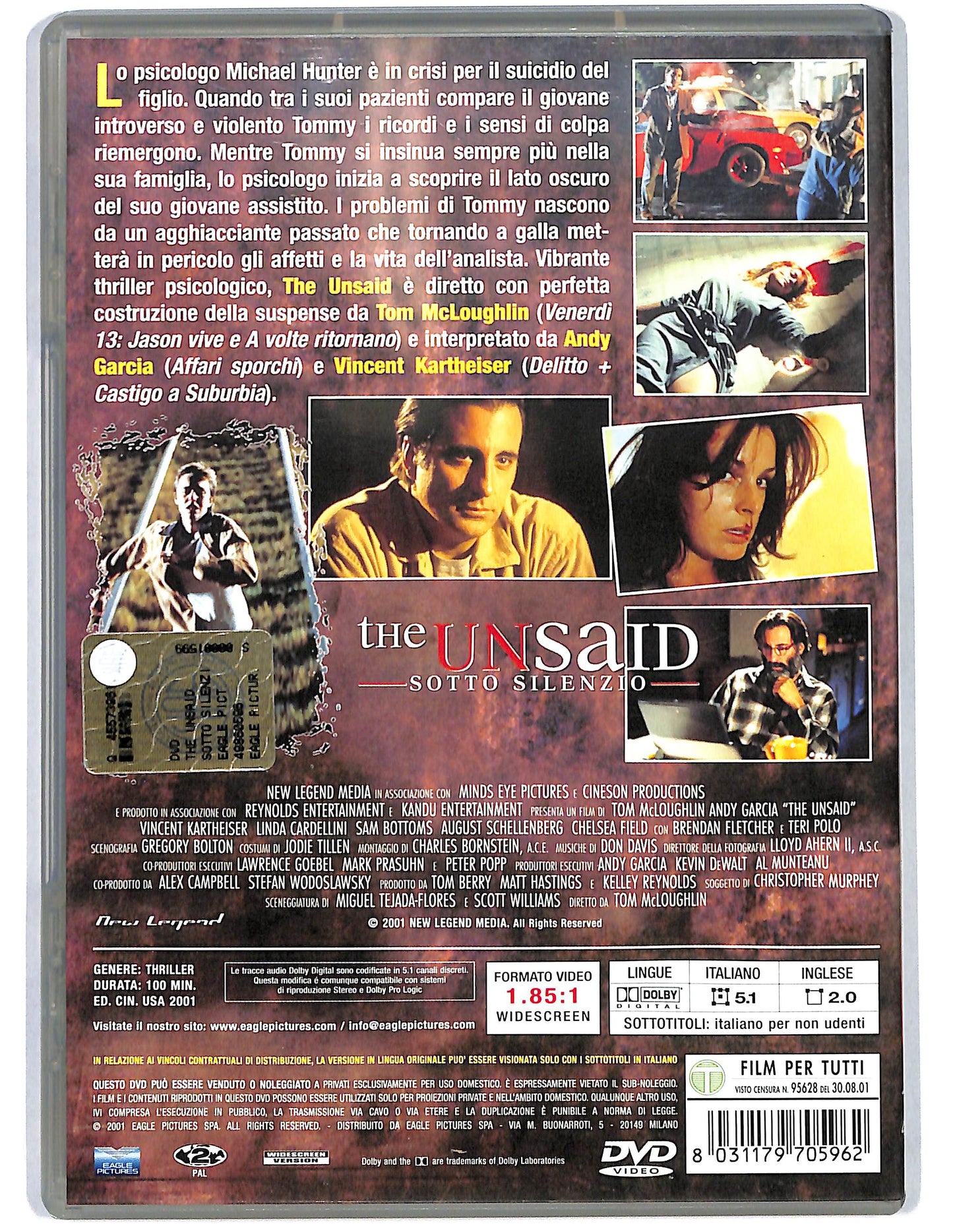 EBOND The Unsaid   Sotto silenzio DVD D672103