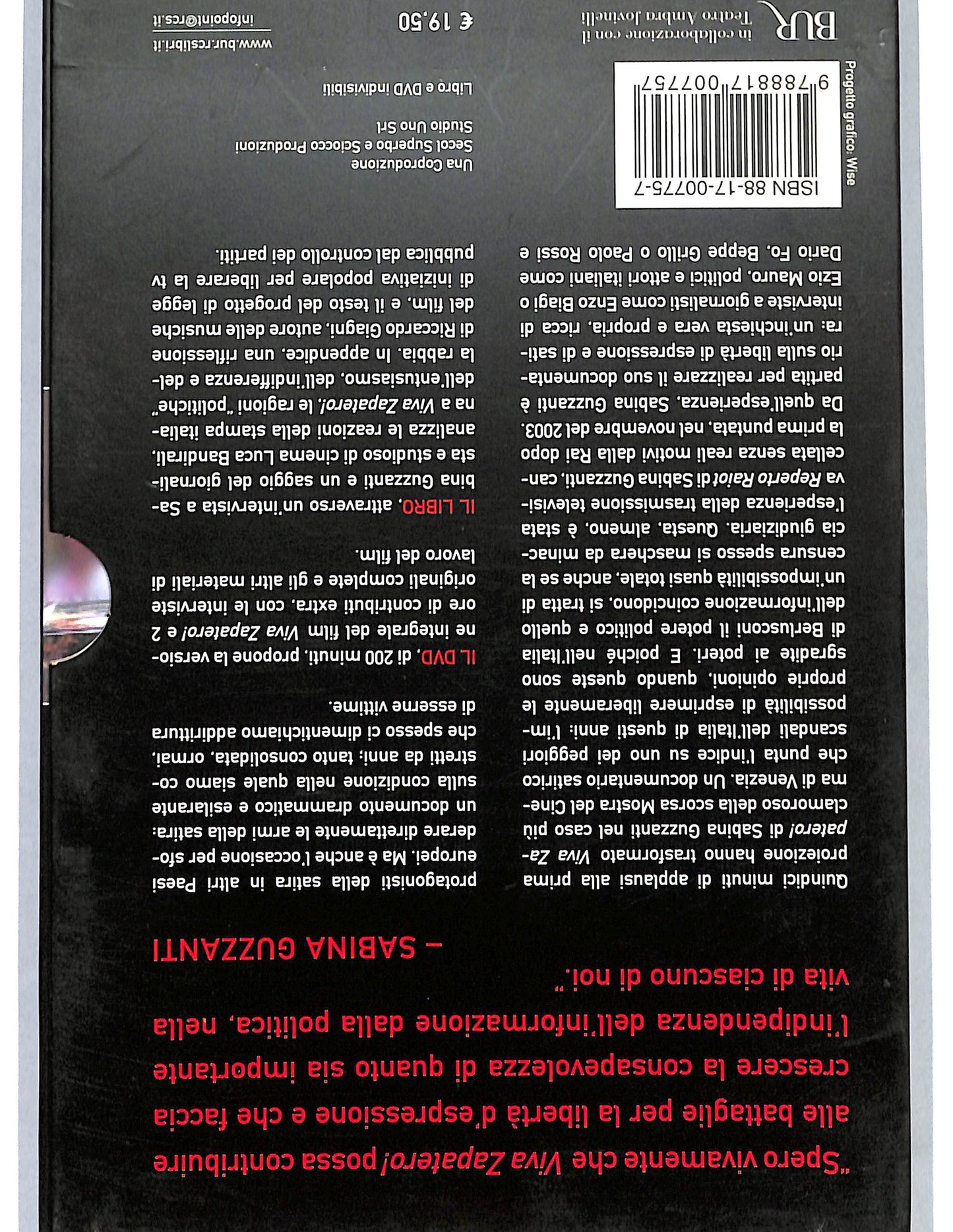 EBOND Viva Zapatero slipcase Libro + DVD D672155