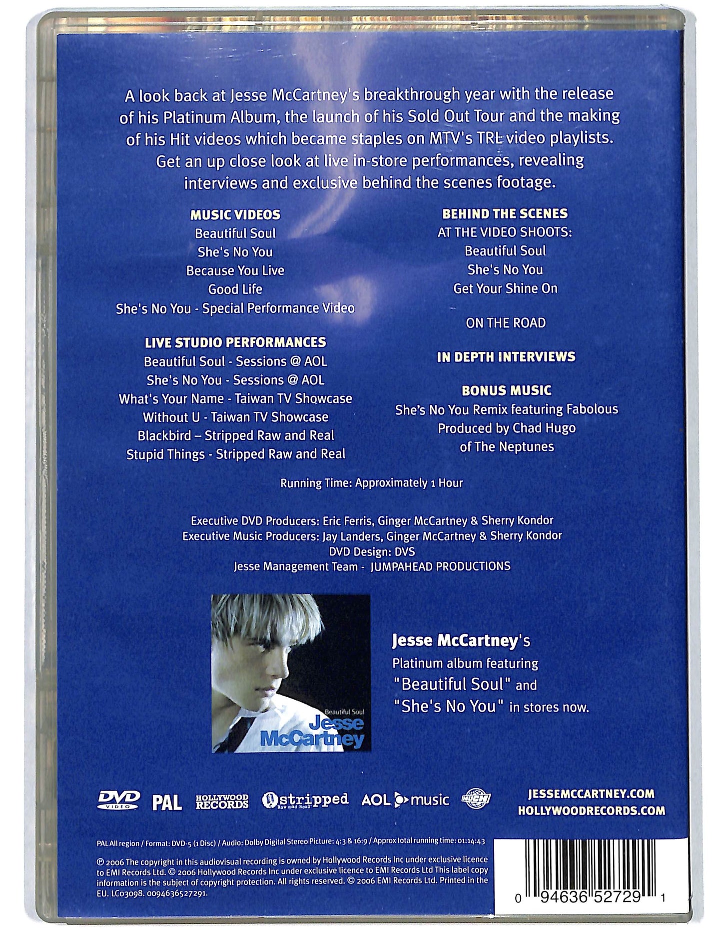 EBOND Jesse Mccartney  Up Close DVD D672157