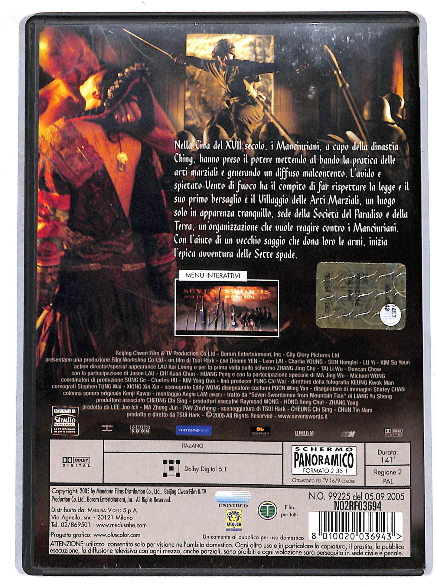 EBOND seven swords  NOLEGGIO DVD D672431
