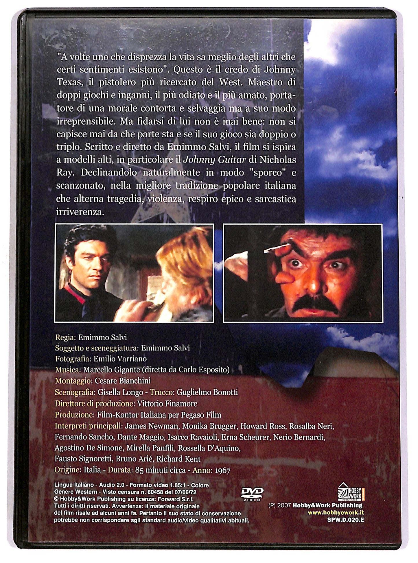 EBOND Wanted Johnny Texas EDITORIALE DVD D672546