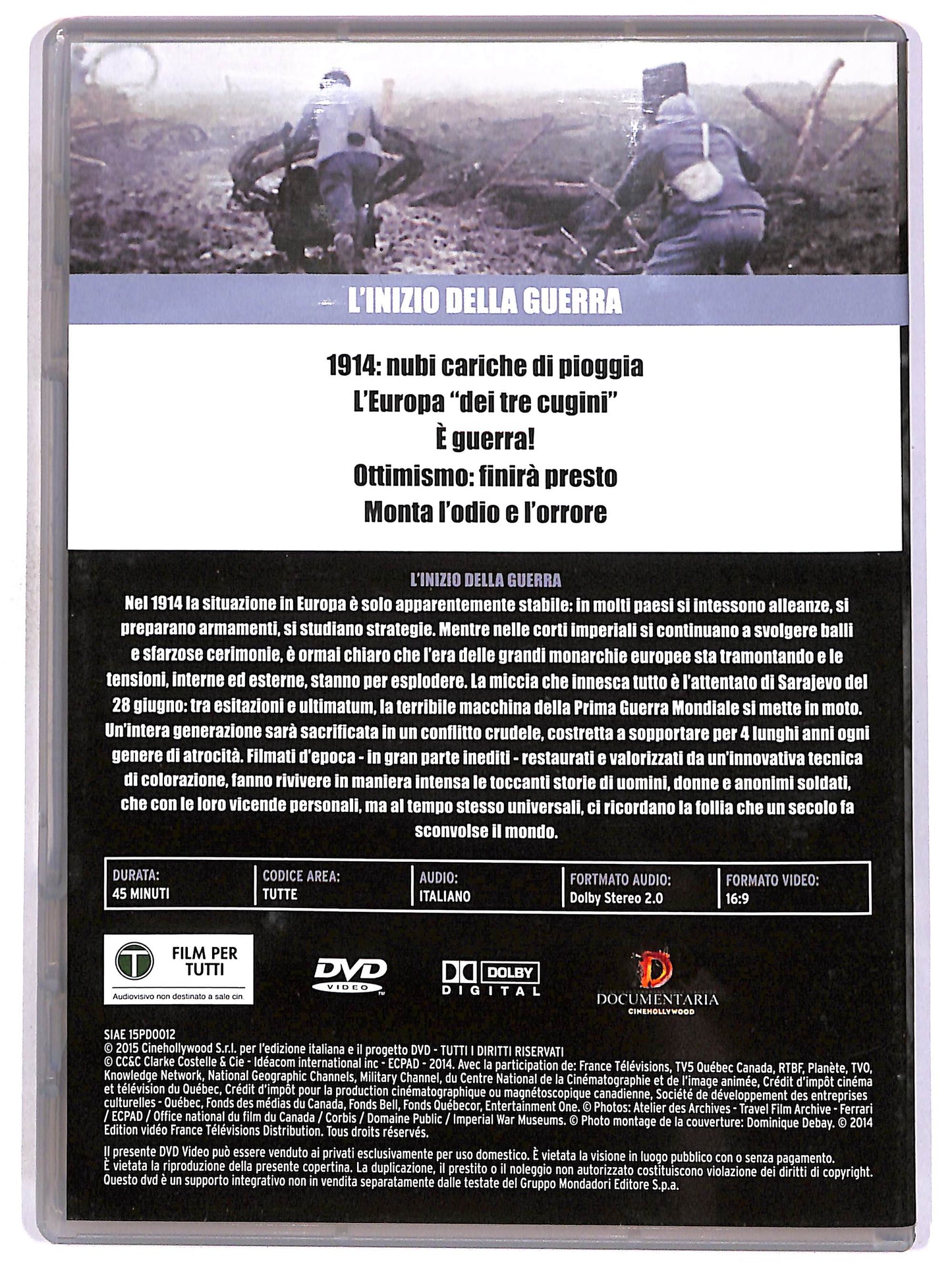 EBOND Apocalypse Vol.1 - L'inizio della guerra EDITORIALE DVD D672632
