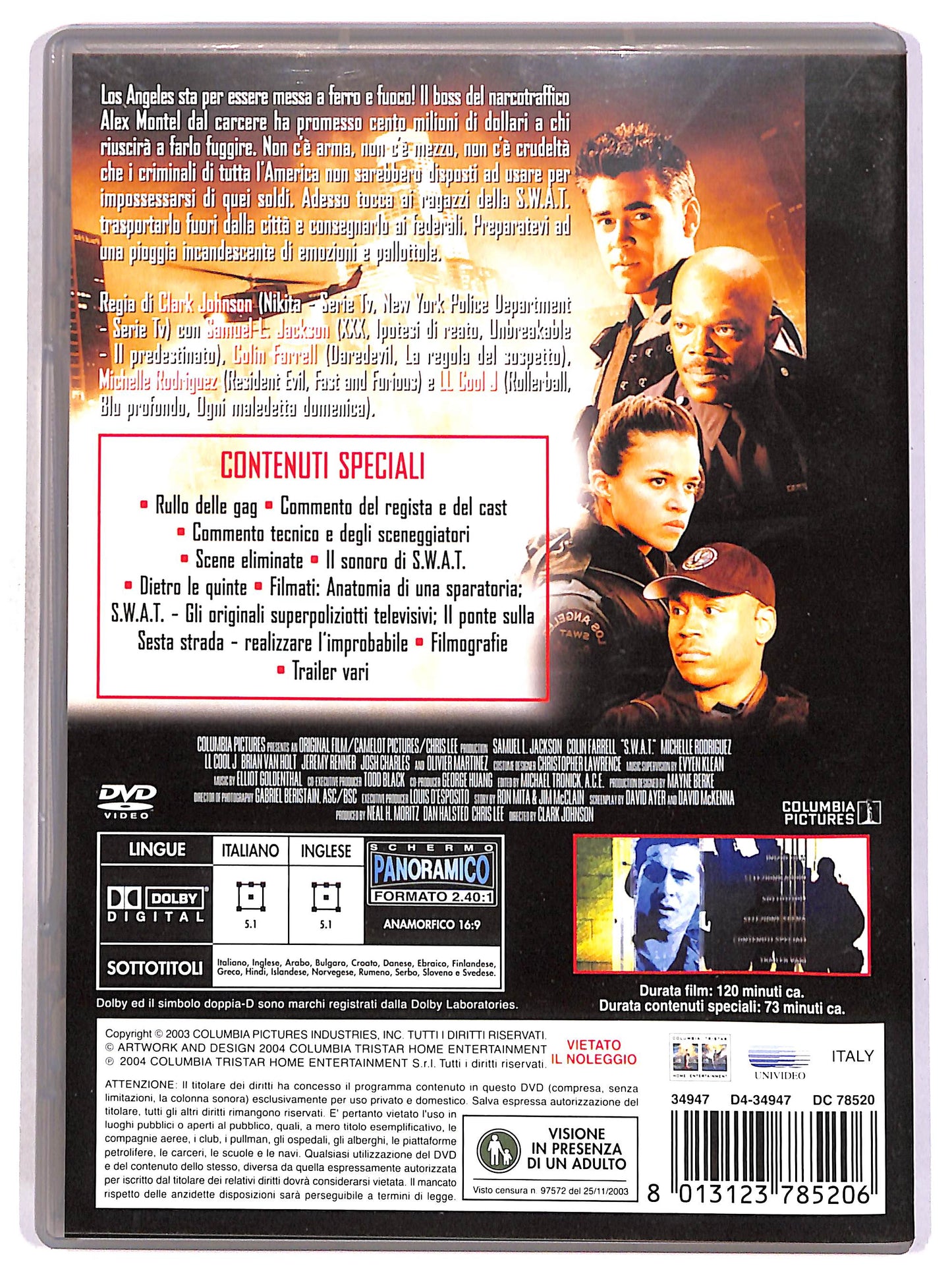 EBOND S.W.A.T. - Squadra speciale anticrimine DVD D672903