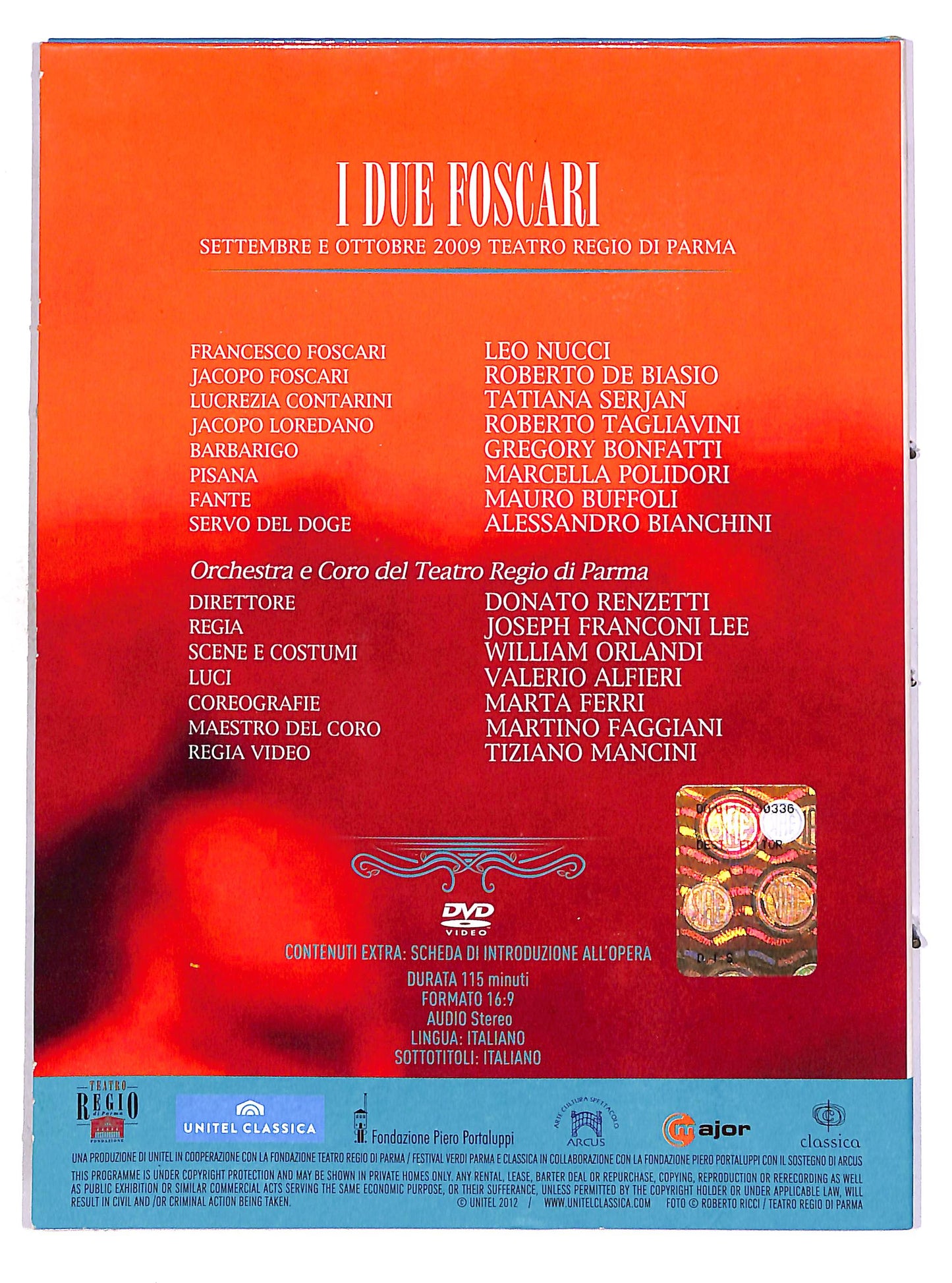 EBOND Verdi le opere Vol.21 - I due foscari EDITORIALE DIGIPACK DVD D672928