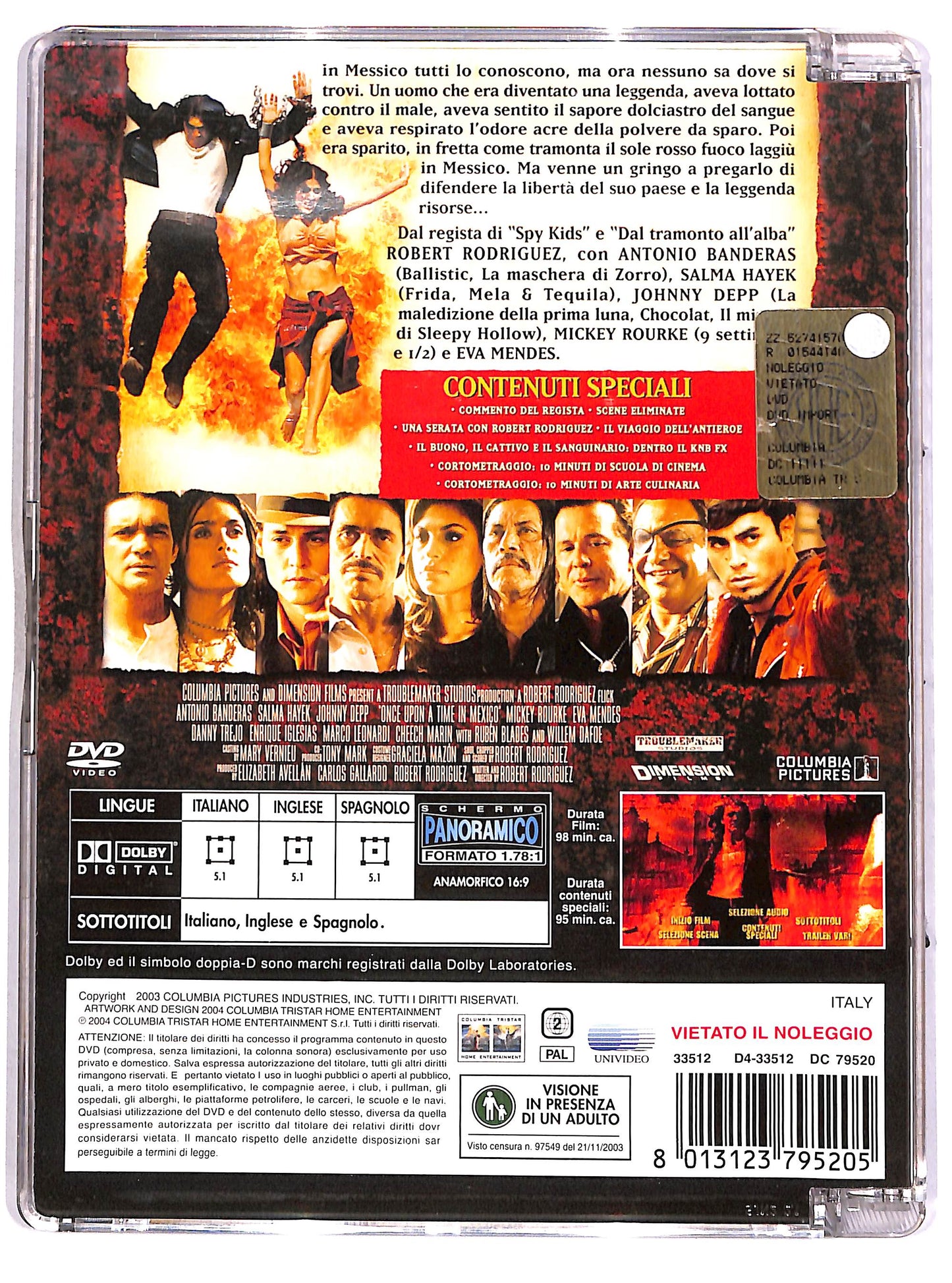 EBOND C'era una volta in Messico SJB DVD D673033