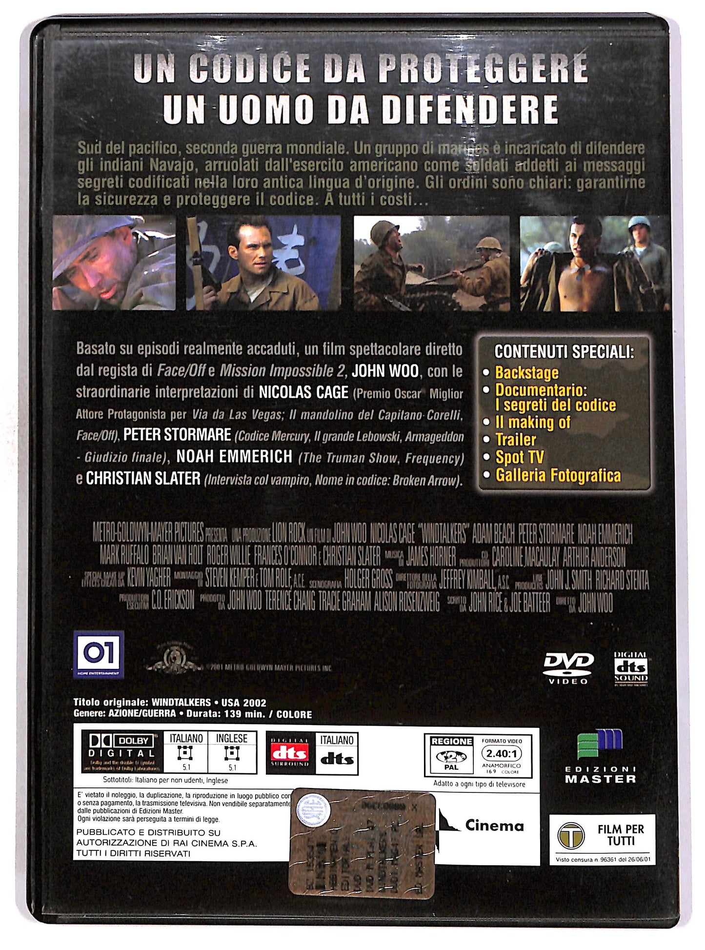 EBOND Windtalkers EDITORIALE DVD D673158