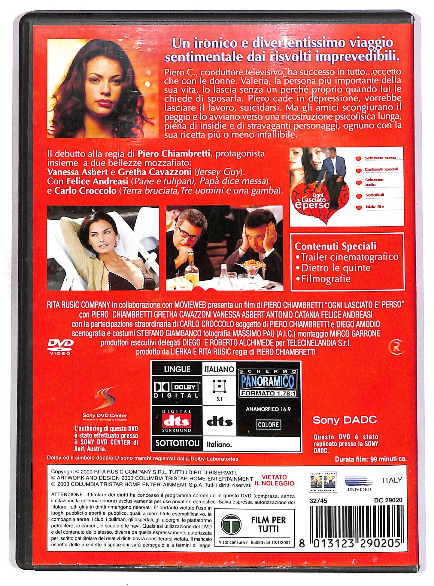 EBOND Ogni lasciato e perso DVD D673208