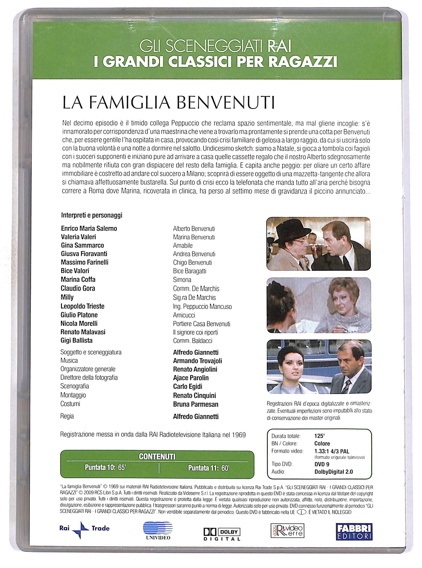 EBOND La famiglia Benvenuti - Puntante 10-11 EDITORIALE DVD D673328