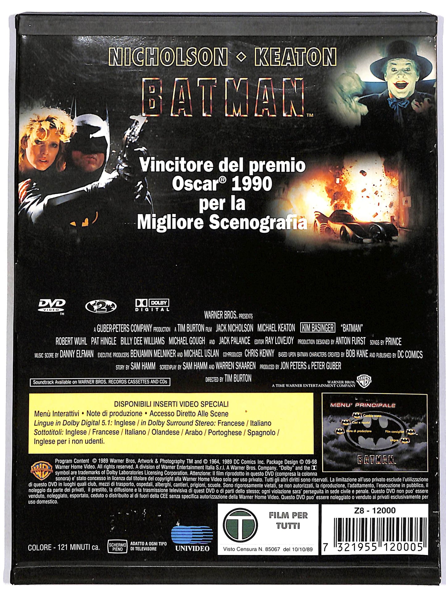 EBOND Batman SNAPPER DVD D673347