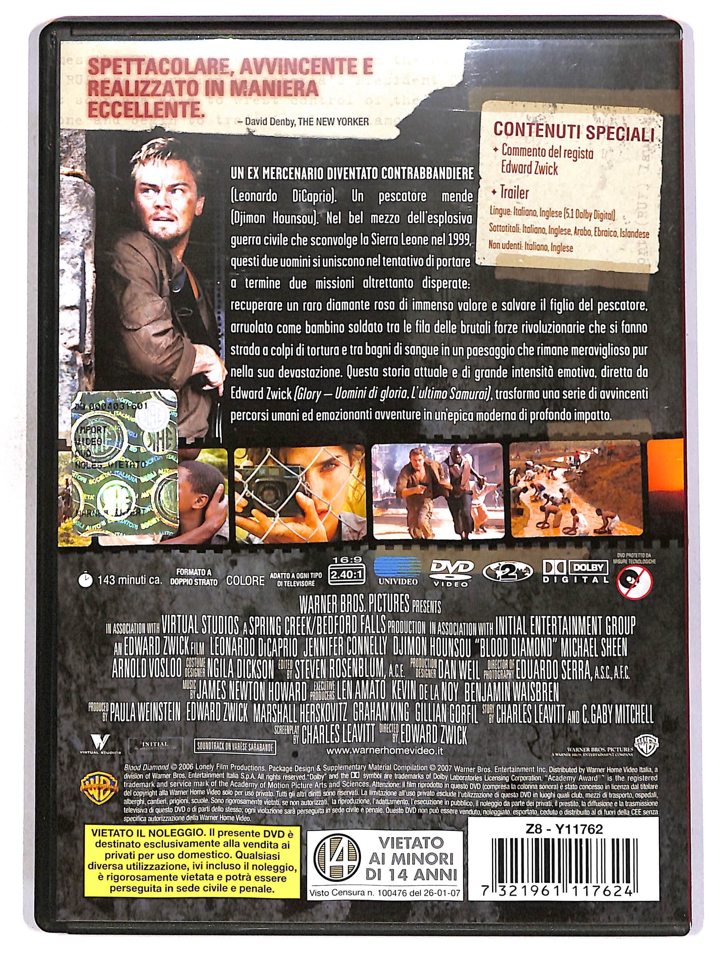 EBOND Blood Diamond - Diamanti di sangue DVD D673442