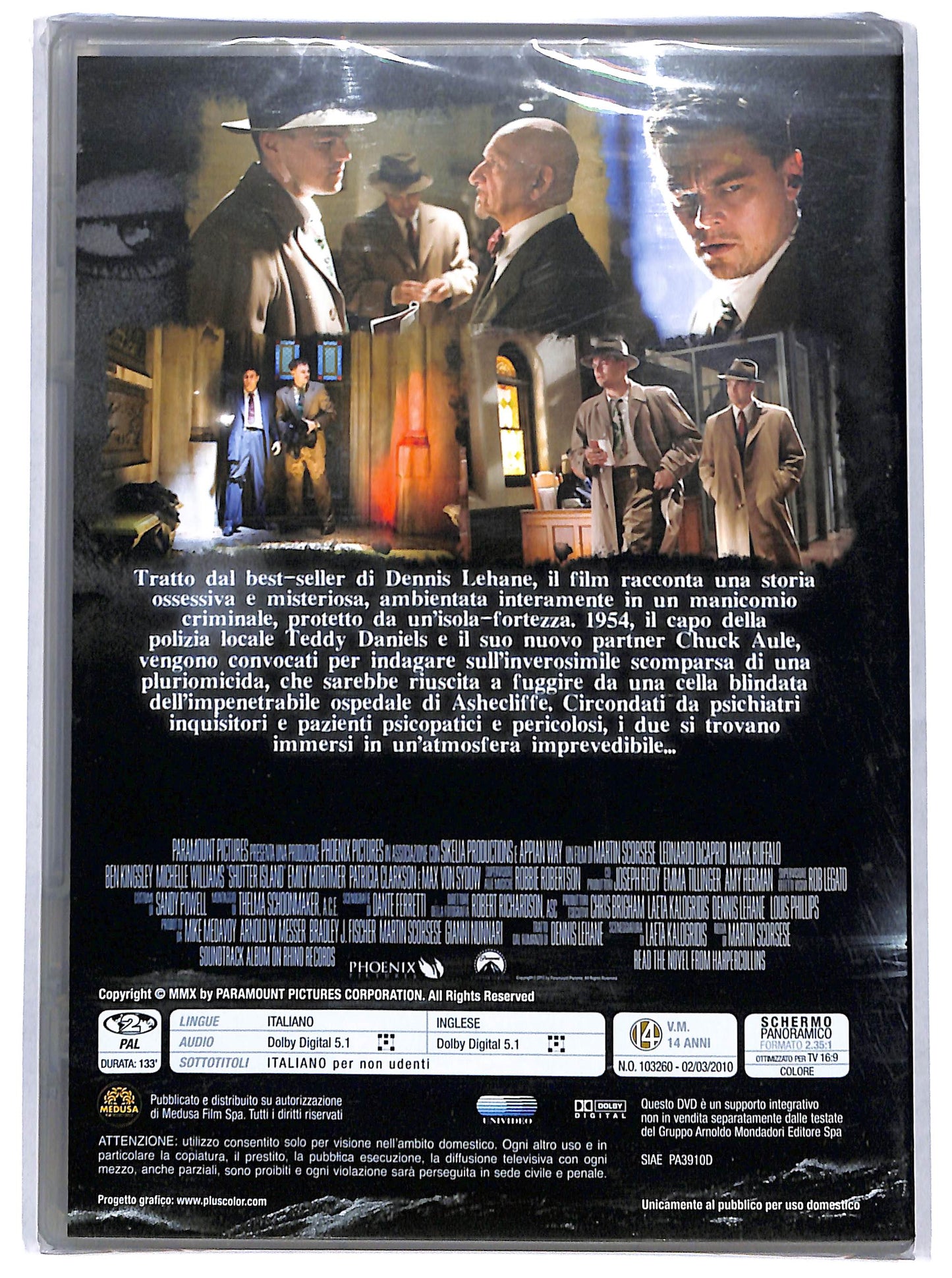 EBOND Shutter Island  EDITORIALE DVD D673622